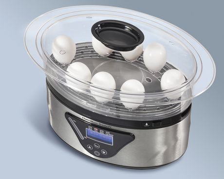 Hamilton Beach 37530C Digital Steamer - 7.5 Quart Capacity for Healthy Cooking | Perfect for Vegetables, Seafood & Meal Prep