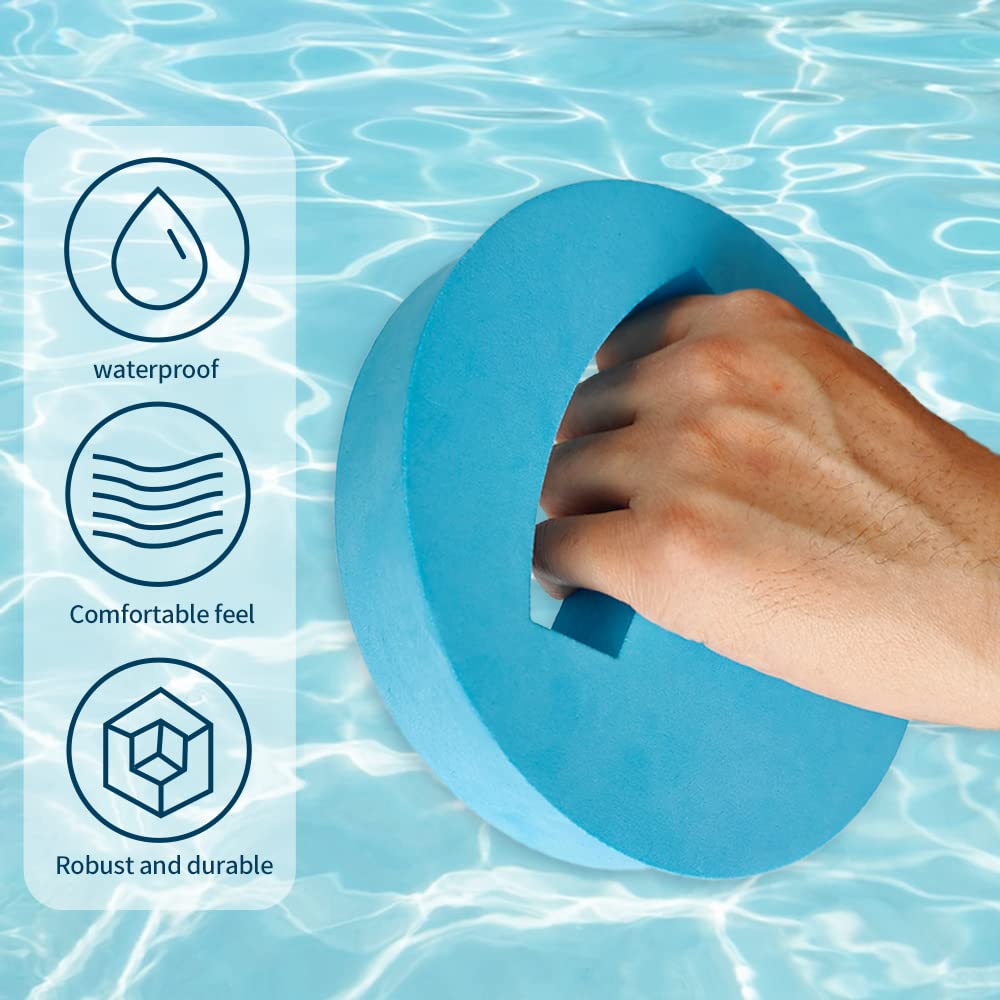 Wuluwala Aquatic Fitness Water Weights & Exercise Disc for Water Aerobics, Pool Workouts - Aqua Training Equipment for Swimming, Hydrotherapy & Home Pool Fitness
