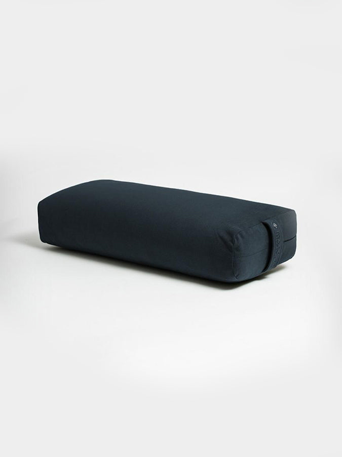 Manduka Rectangular Enlight Technology Meditation Bolster Cushion - Premium Yoga Support for Back, Hips & Knees - Ideal for Meditation, Yin Yoga & Home Relaxation