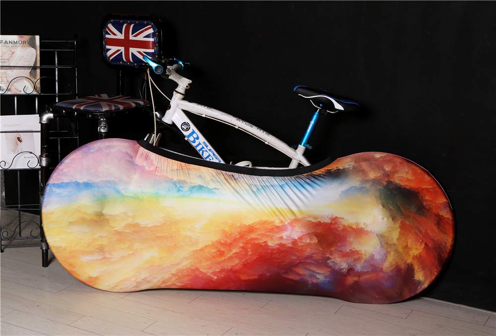 Waterproof Bike Cover - Elastic, Washable, Dirt-Free Storage Solution for All Bicycles - Perfect for Outdoor, Garage & Travel Protection
