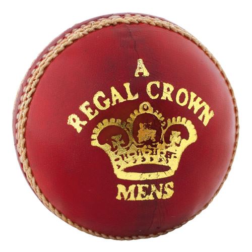 Regal Crown Cricket Ball - Professional Grade Leather Cricket Ball for Matches & Practice - Perfect for Cricket Games, Training, and Sports Enthusiasts