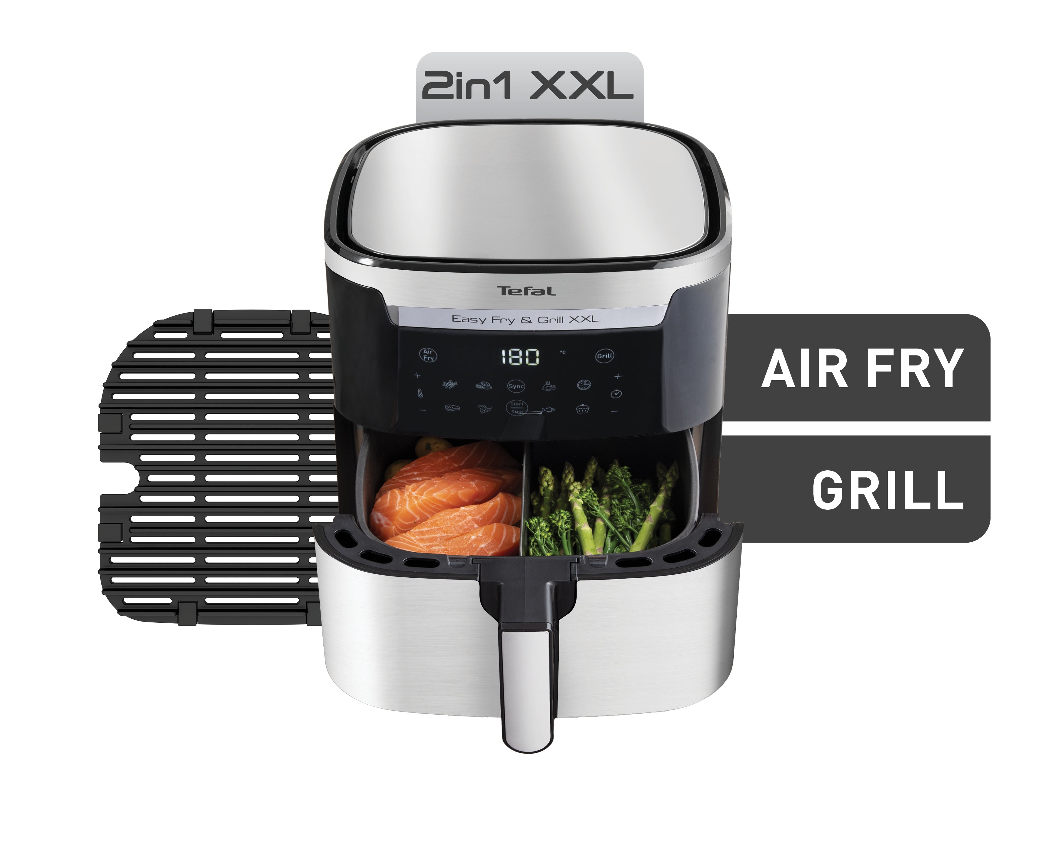 Tefal Easy Fry & Grill XXL Flexcook Air Fryer EY801D - User Manual & FAQ Guide for Healthy Cooking | Perfect for Family Meals, Parties & Quick Weeknight Dinners