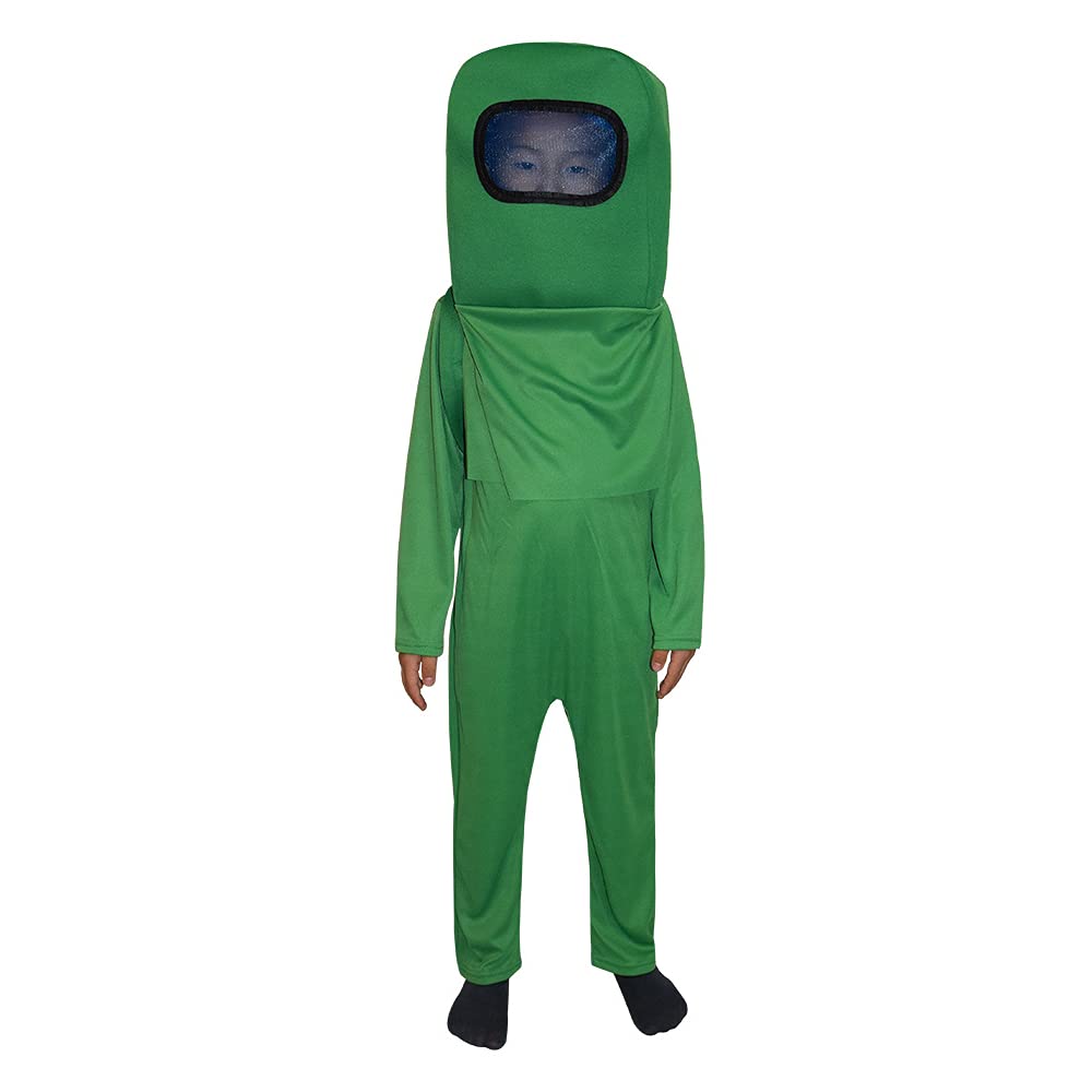 Kids Astronaut Costume Set with Jumpsuit & Backpack - Halloween & Christmas Dress Up, Space Cosplay Outfit for Boys & Girls - Perfect for School Plays, Birthday Parties & Space-Themed Events