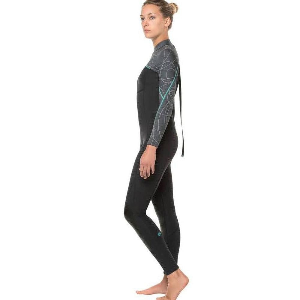 5mm Elate Neoprene Women's Full Wetsuit for Surfing, Diving & Water Sports - Premium Thermal Protection for Cold Water Activities