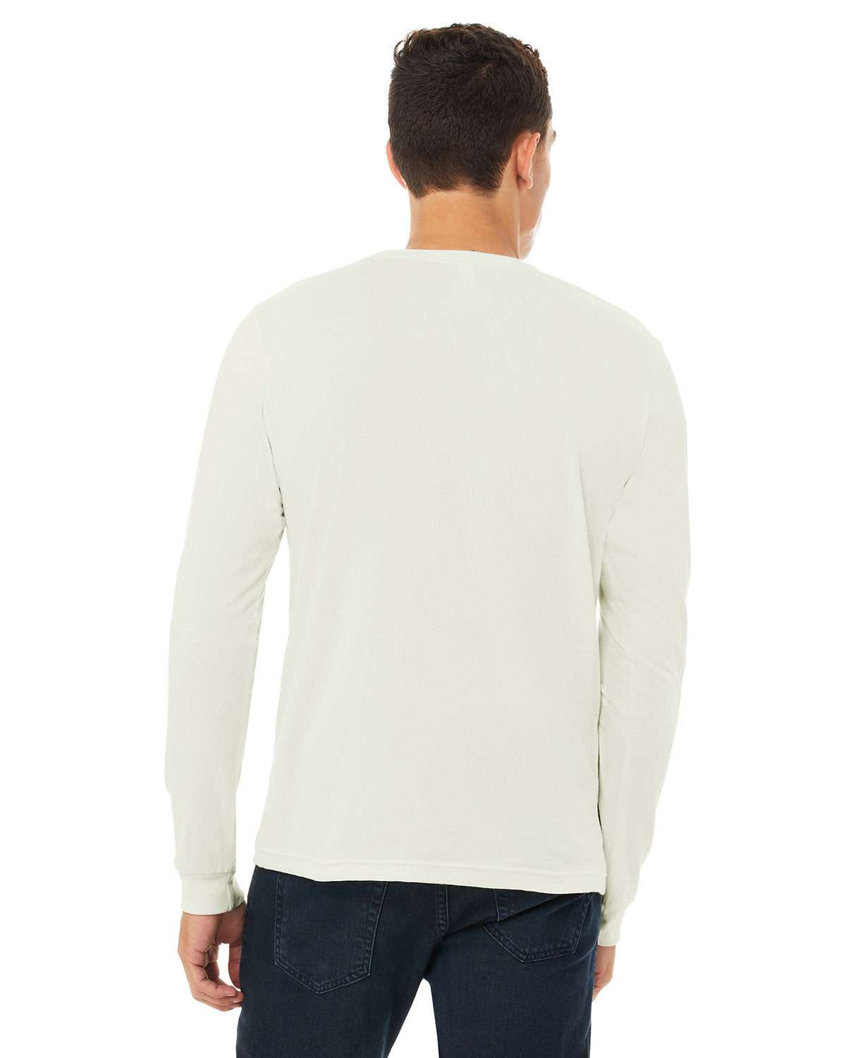 Bella + Canvas 3501 Unisex Jersey Long Sleeve T-Shirt - Soft Cotton Crewneck Tee for Men & Women - Perfect for Casual Wear, Layering & Everyday Comfort