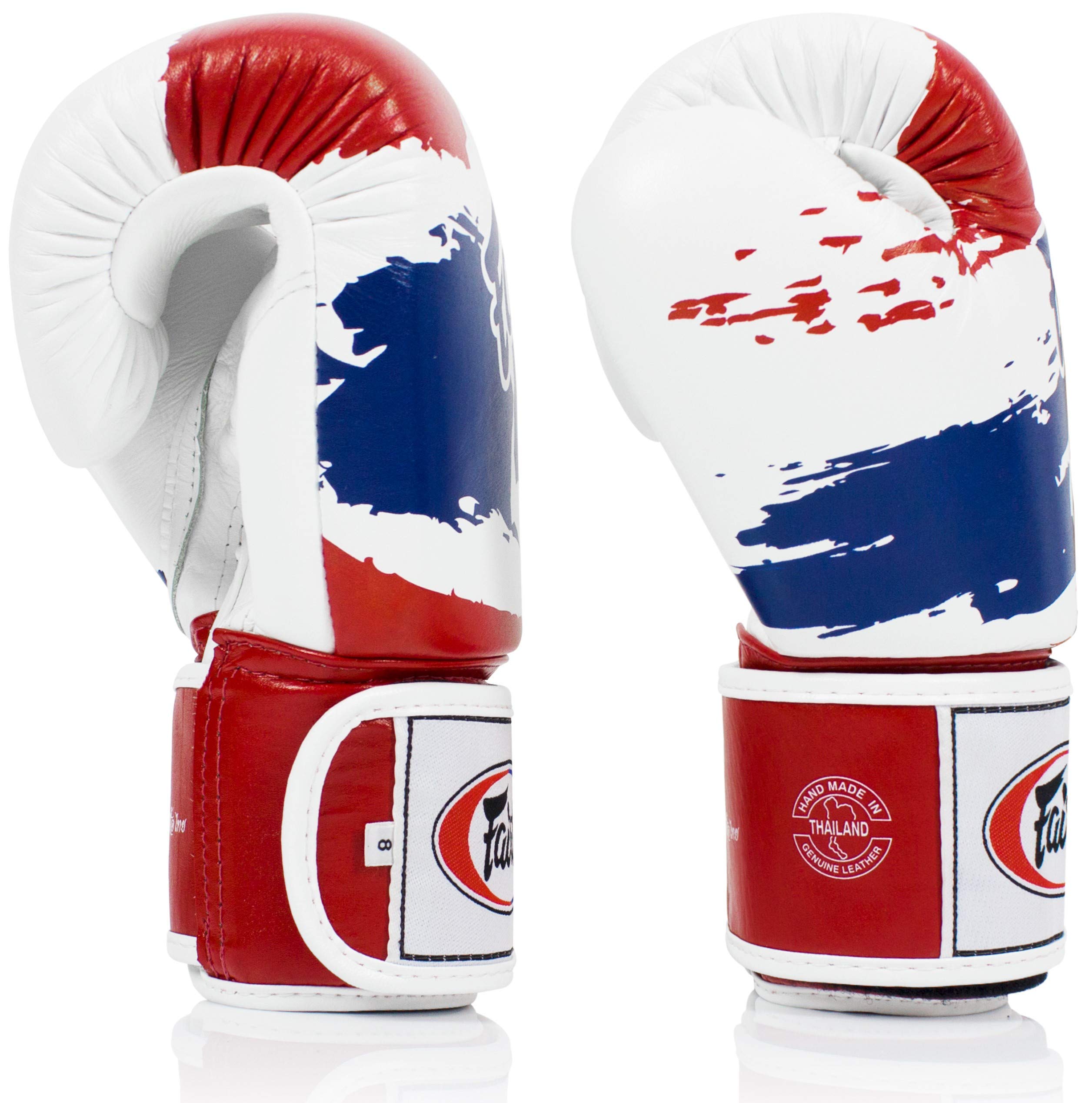 Fairtex BGV1 Muay Thai Boxing Gloves for Men, Women & Kids - Premium MMA Training Sparring Gloves | Lightweight, Shock Absorbent Martial Arts Gloves for Kickboxing, Fitness & Self-Defense Training
