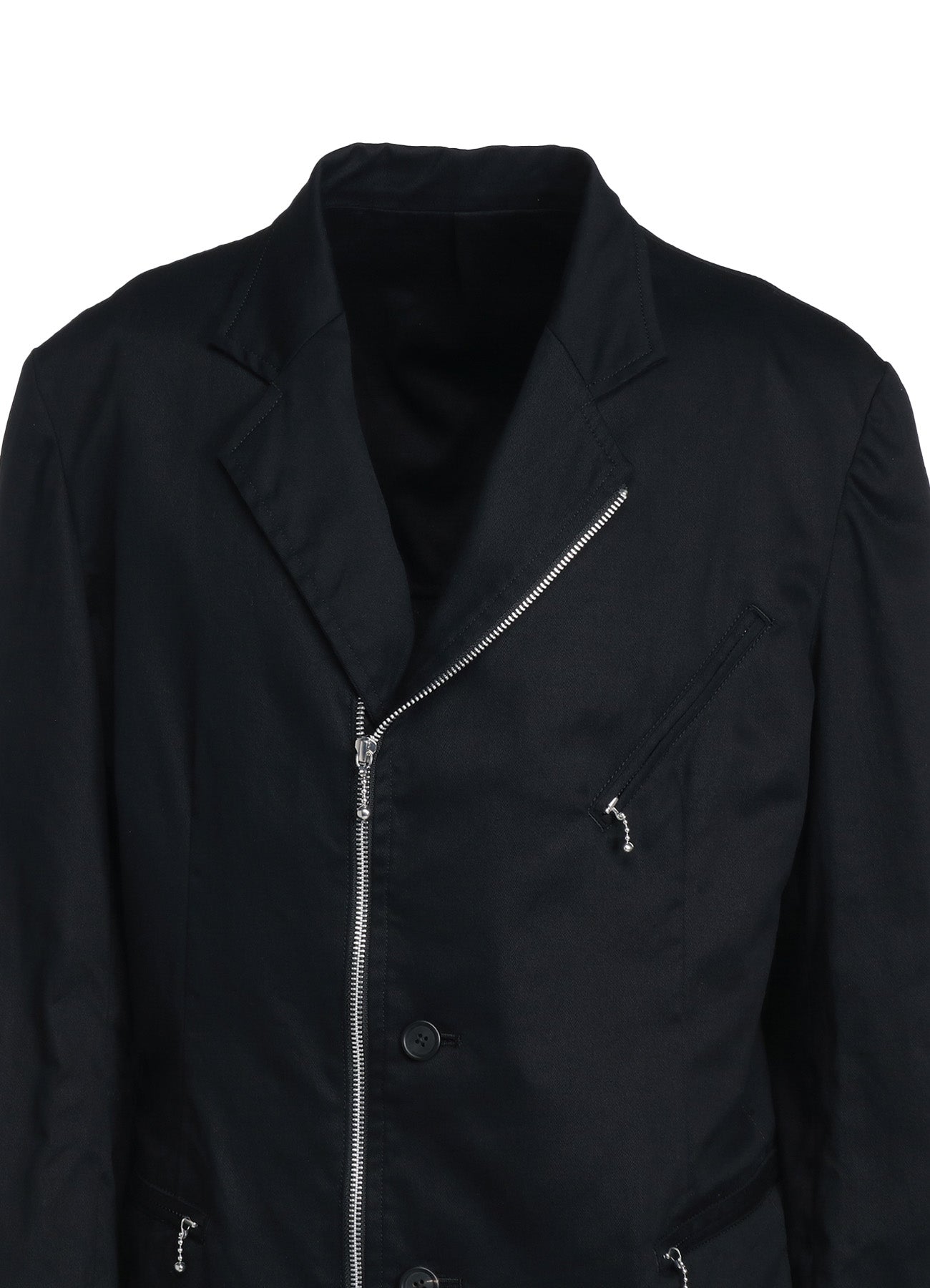 Stylish Cotton Twill Biker Jacket with Zipper - Perfect for Motorcycle Rides & Casual Outfits | Men's & Women's Fashion Outerwear