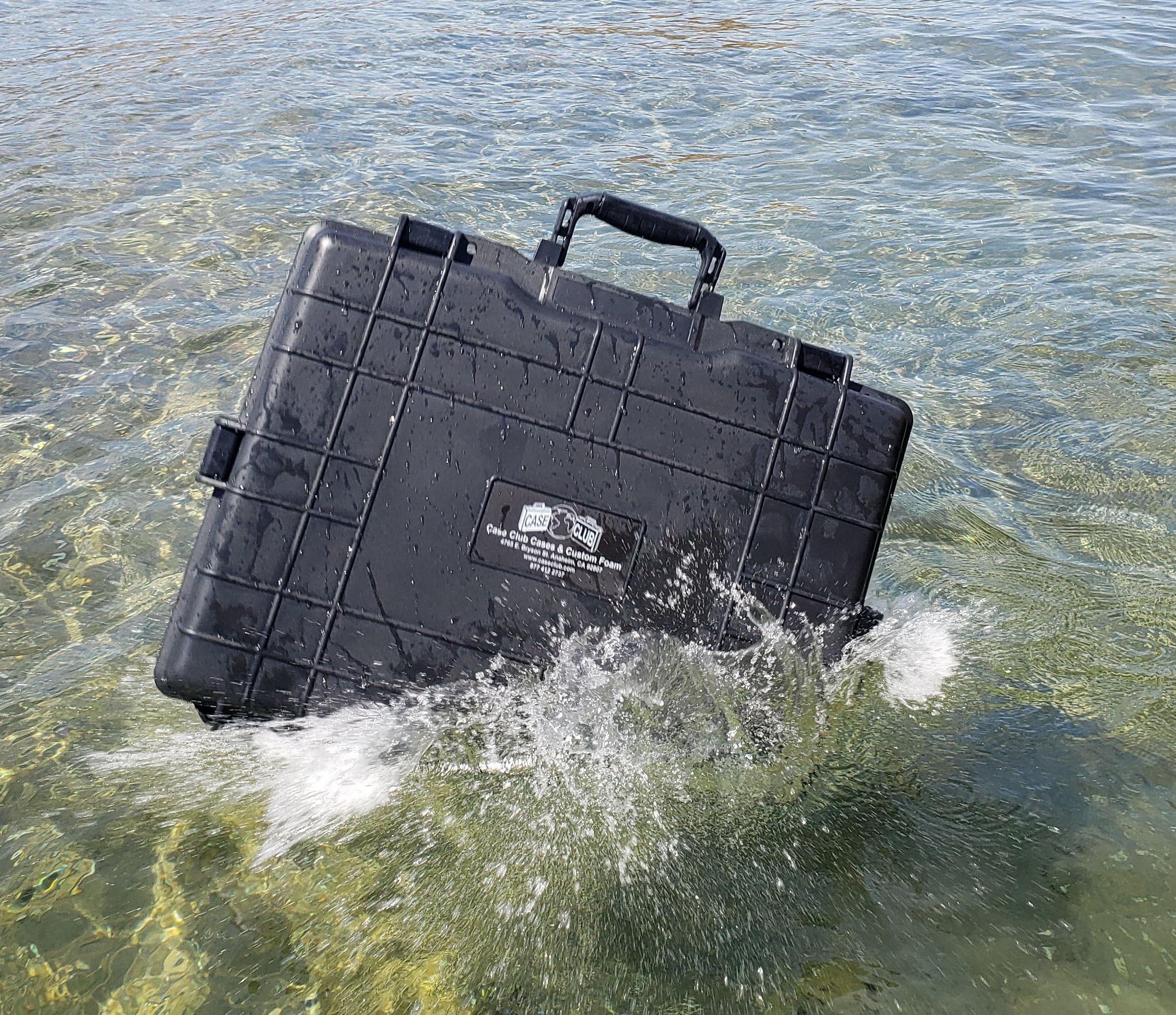 Waterproof Hard Case for 15-17 Inch Laptops | Heavy Duty Protective Case Compatible with 15.6 & 17.3 Inch Laptops, Gaming Accessories | Ideal for Travel, Outdoor Adventures & Business Trips