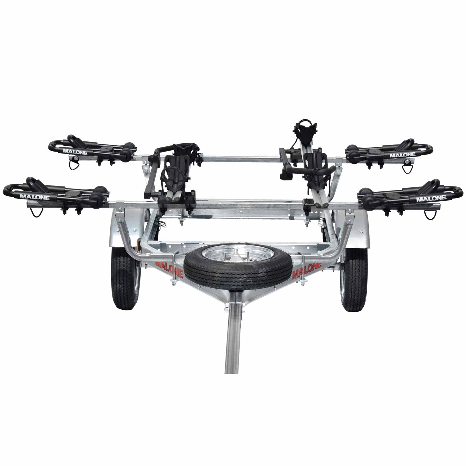 Malone MicroSport 2 Kayak & Bike Trailer Package MPG461KB - Perfect for Outdoor Adventures, Camping & Water Sports