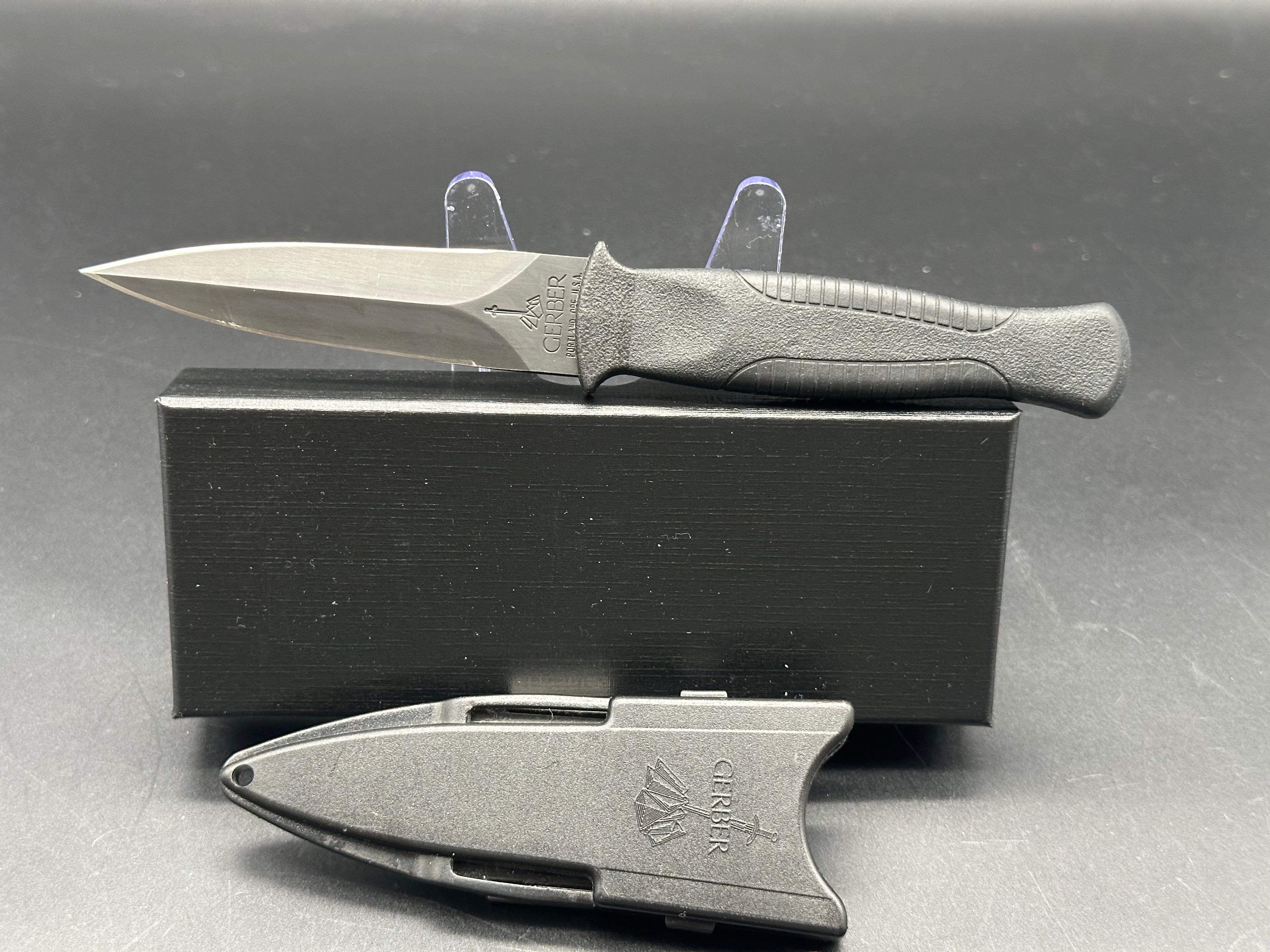 Gerber Guardian Back Up Double Edge Boot Knife - 3.4