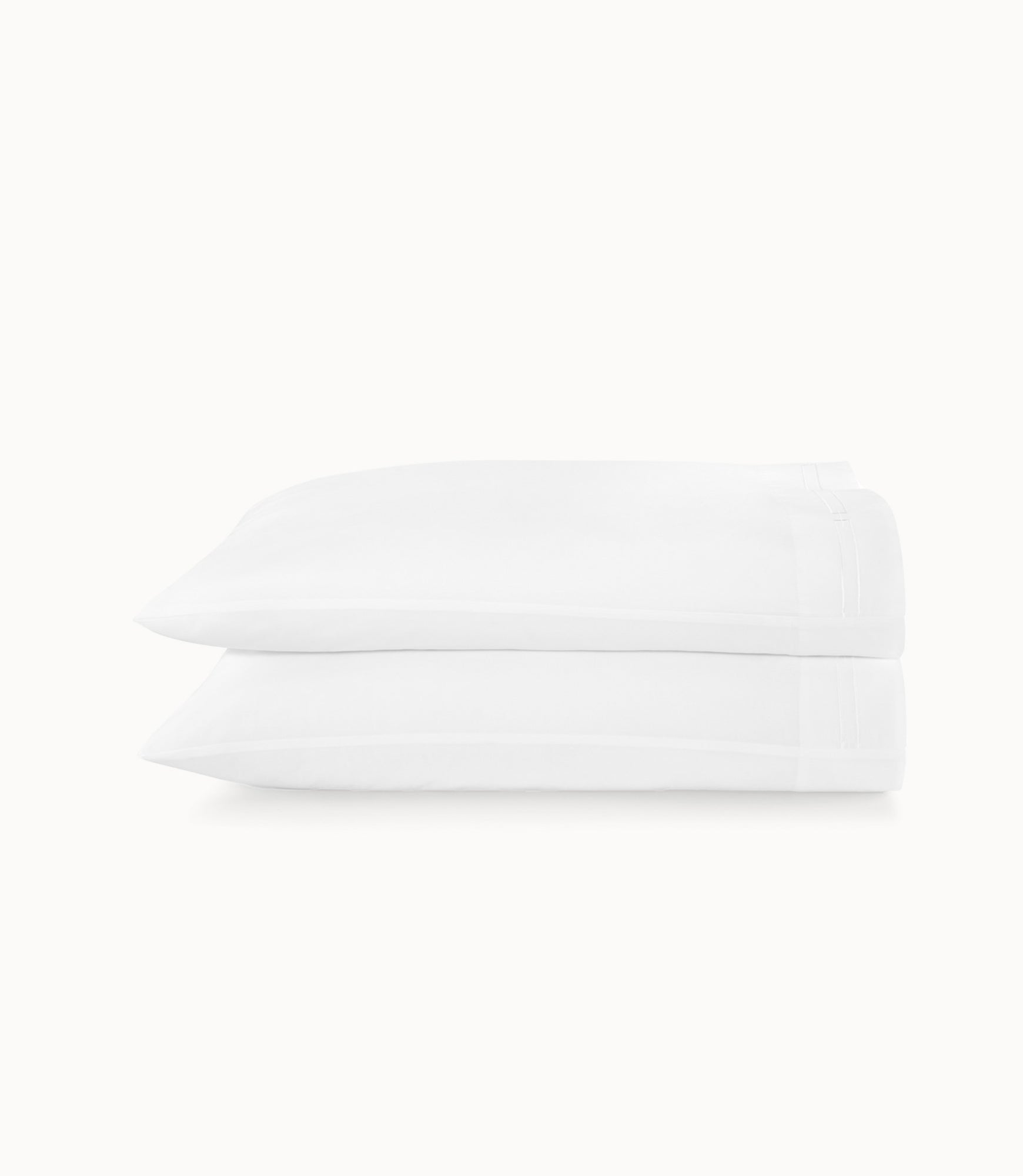 Luxury Stanza Sateen Pillowcases - Soft 100% Cotton Pillow Covers for Bedroom, Queen Size (Set of 2) - Perfect for Home, Hotel & Airbnb Use