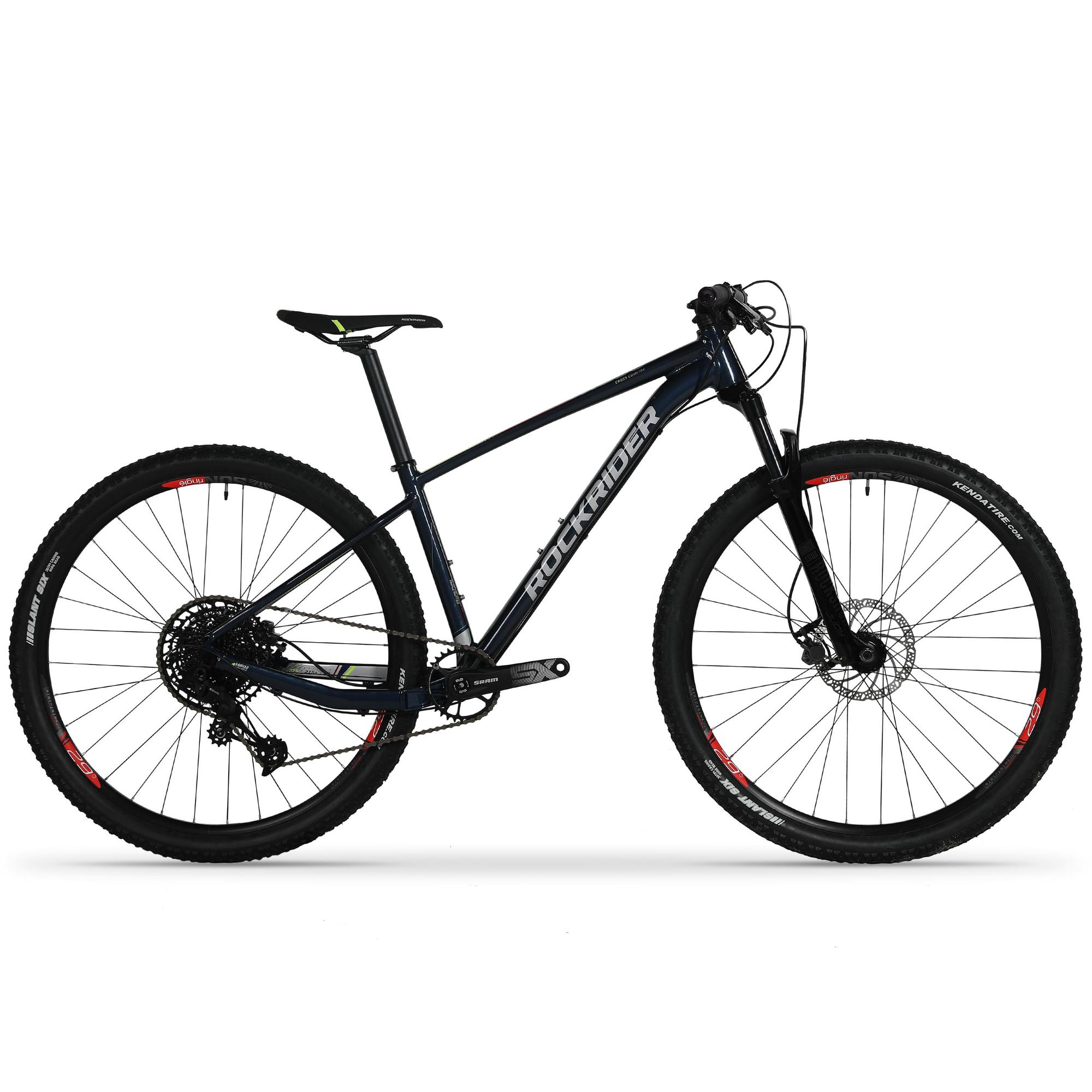Rockrider XC50 29 Inch Mountain Bike for Men & Women - 21 Speed Aluminum Frame MTB for Trail Riding & Off-Road Adventures