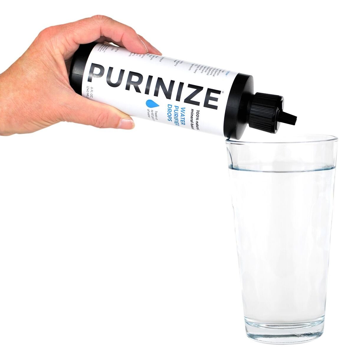 The Best Patented Natural Water Purifier - Chemical-Free Solution for Camping, Hiking, and Emergency Survival