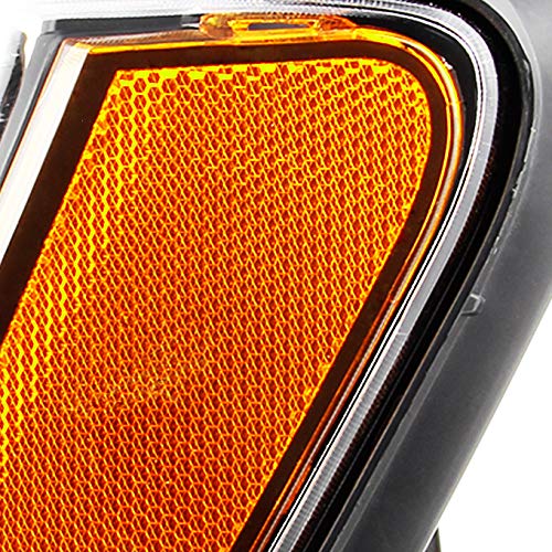AKKON Replacement Headlights for Jeep Grand Cherokee - Black LED Headlamp Assembly Pair (Driver & Passenger Side) | Durable Off-Road Lighting Upgrade for Night Driving & Adventure