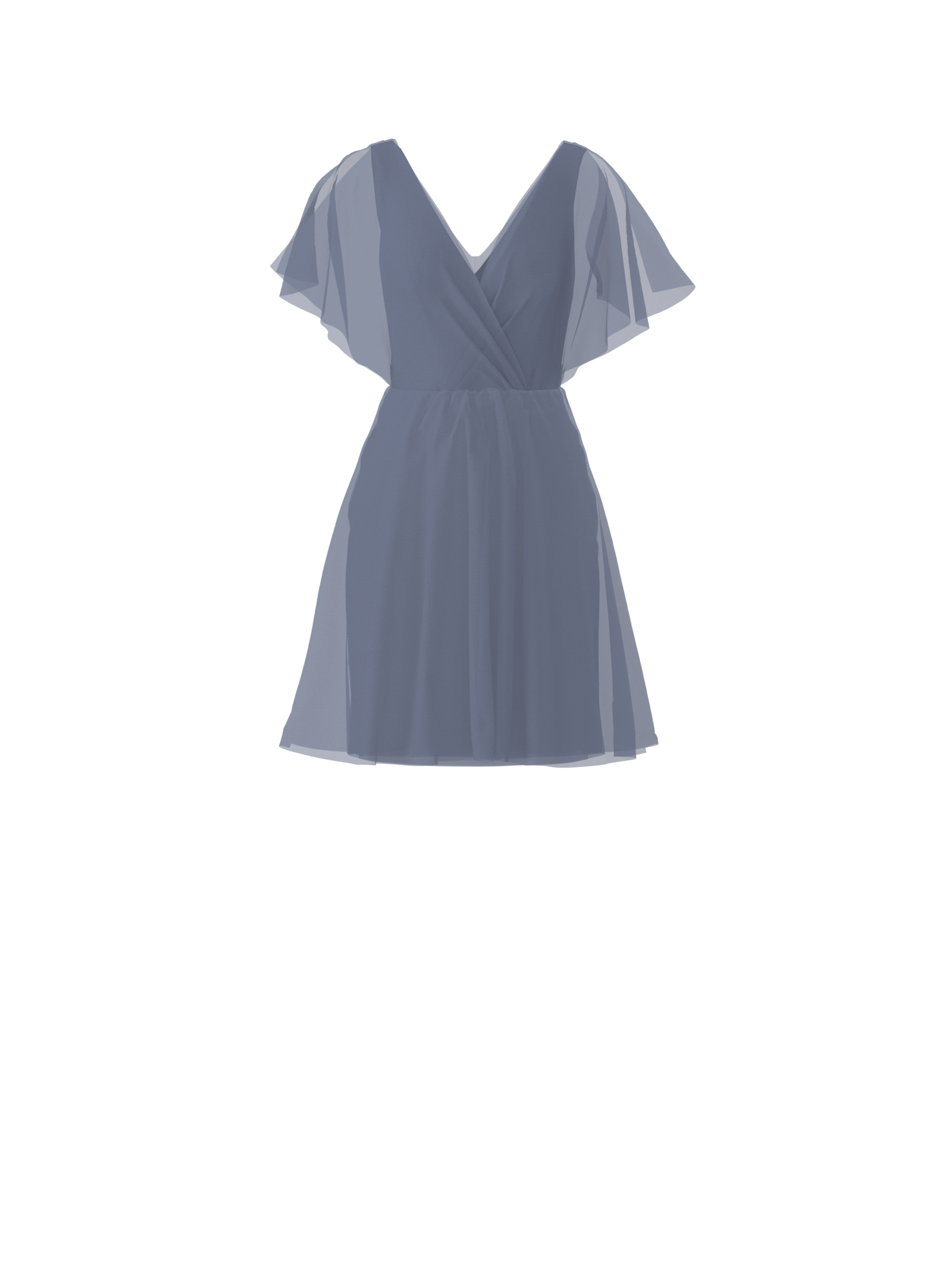 Ava Bodice & Carla Skirt Set in Slate - Elegant Women's Two-Piece Outfit for Parties, Dates & Special Occasions