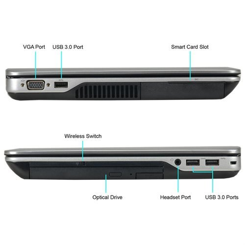 Refurbished Dell Latitude E6440 HD Business Laptop - Intel Core i5 4310M, 8GB RAM, 500GB HDD, HDMI, DVD-RW, Backlit Keyboard, Windows 10 Pro | Ideal for Office Work, Remote Jobs & Business Travel