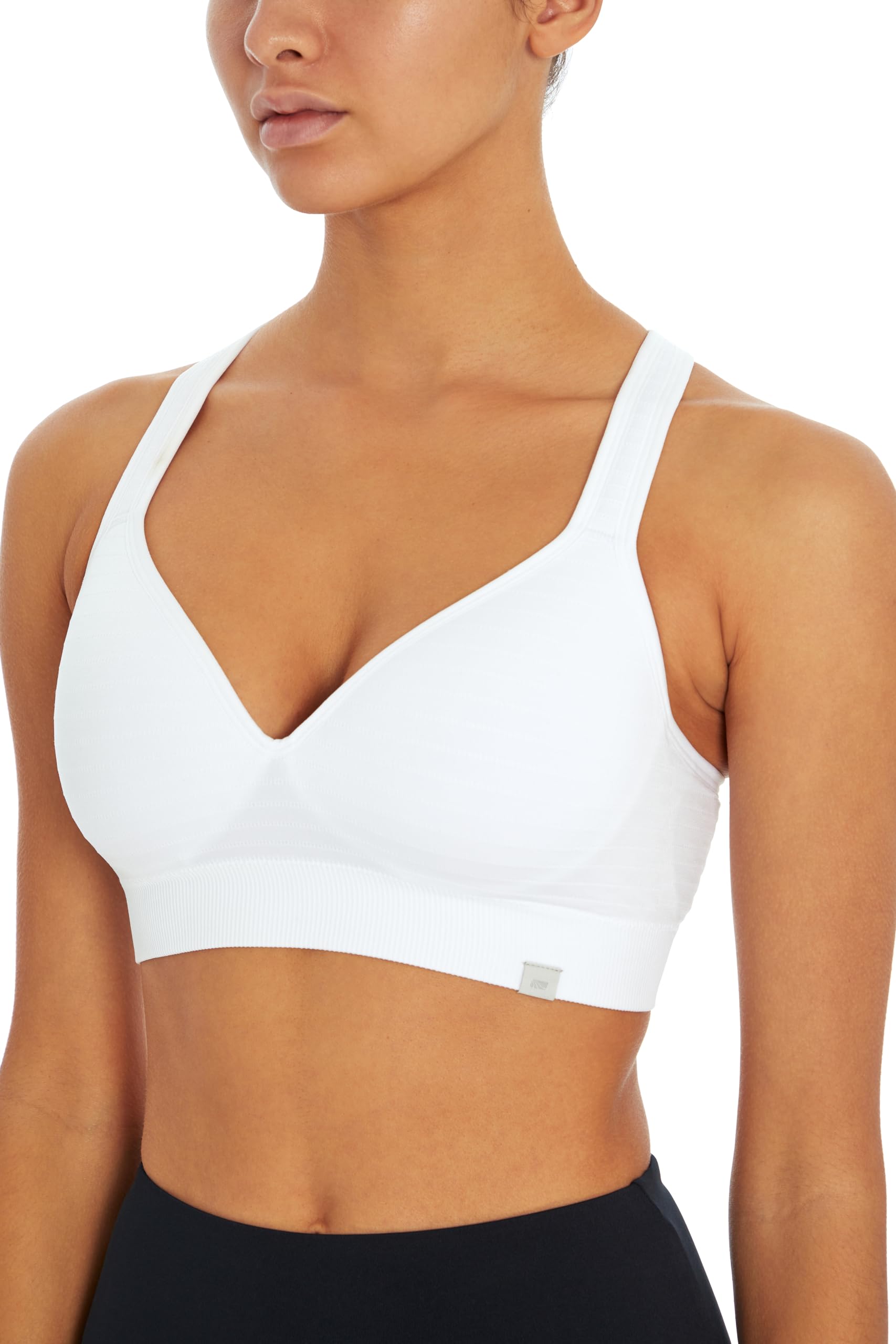 Marika Women's Seamless Sports Bra with Molded Cups - Comfortable Workout Bra for Yoga, Running & Gym - Moisture Wicking & Supportive Activewear
