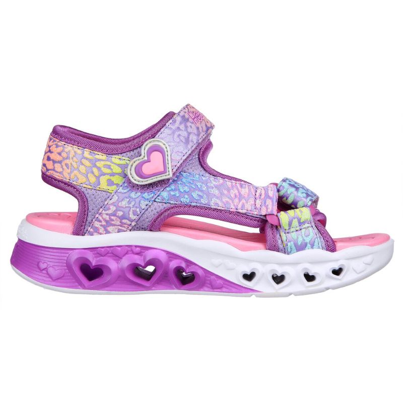 Girls Flutter Heart Sandals - Cute Summer Casual Shoes for Kids | Perfect for Beach, Park, and Playdates