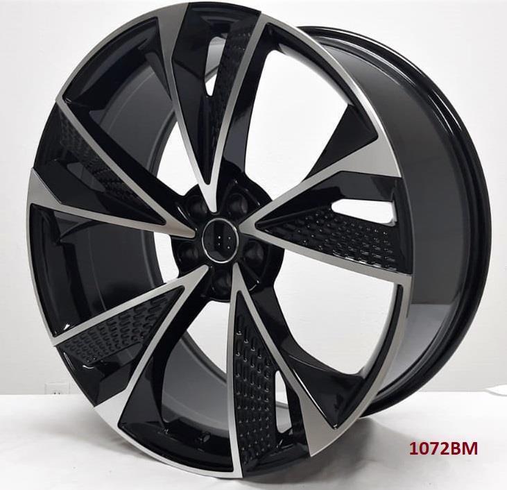 18'' Alloy Wheels for Audi A3 2006 & Up - 5x112 Bolt Pattern 18x8 Size - Perfect for Performance Upgrades & Stylish Ride