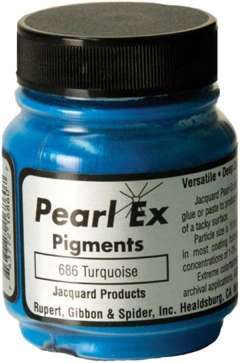 Pearl Ex Powdered Pigments - Jacquard Metallic Paint for Arts & Crafts - 1/2 oz - Perfect for Scrapbooking, Card Making & DIY Projects