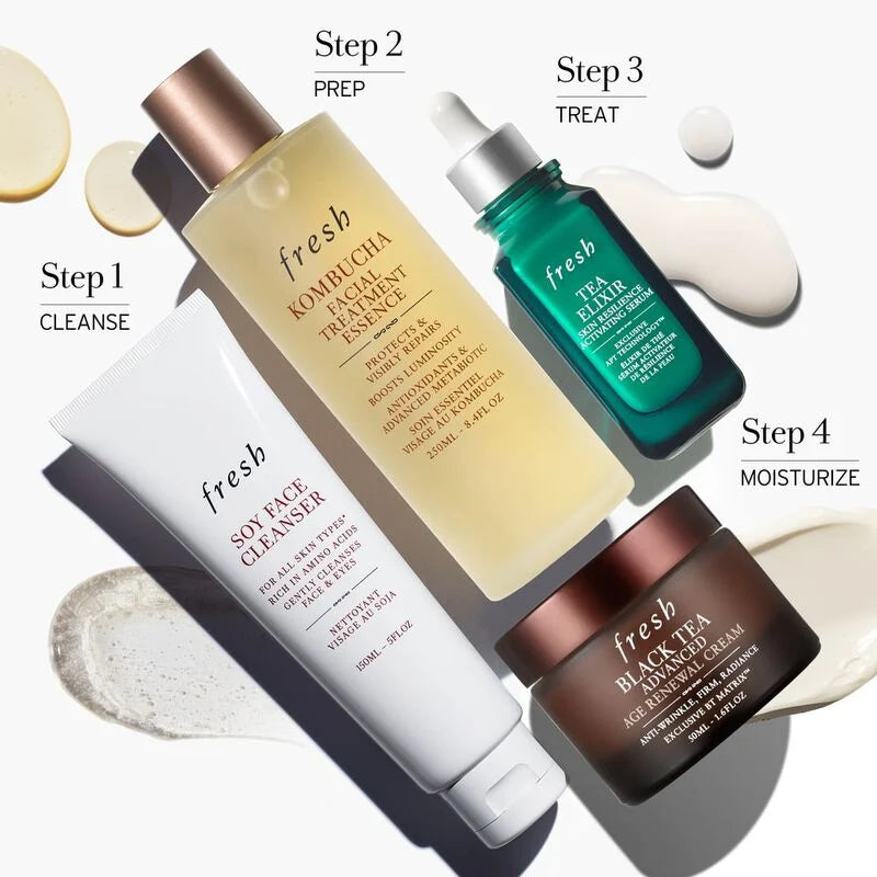 pH Balanced Hydrating Soy Face Wash - Travel Size for Oily & Dry Skin | Gentle Cleanser for Daily Use & On-the-Go Skincare