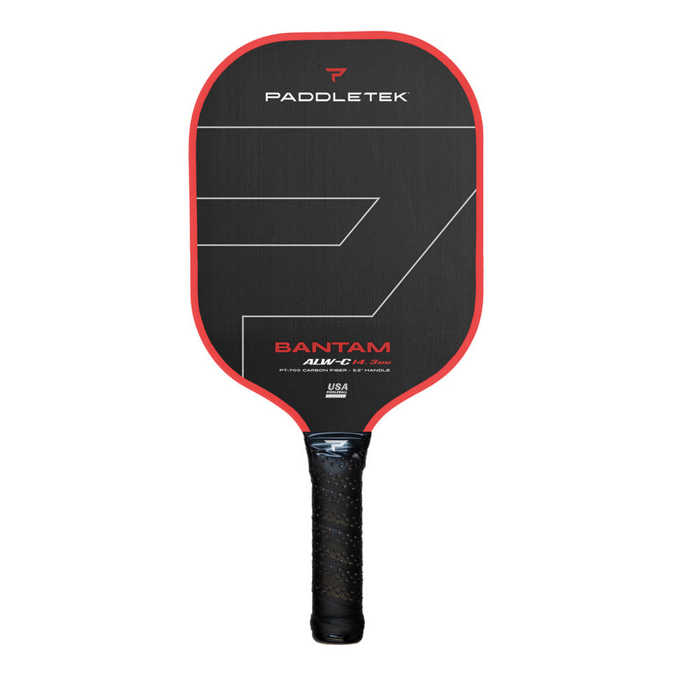 Paddletek BANTAM ALW C 14.3 Pickleball Paddle - Lightweight Carbon Fiber Pickleball Racket for Women & Men - Perfect for Outdoor & Indoor Court Play, Tournaments & Recreational Games