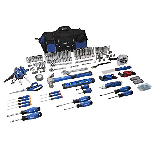 Kobalt 538864 230-Piece Household & General Purpose Tool Set - Complete Home Repair, Maintenance & DIY Project Kit for Professionals & Beginners