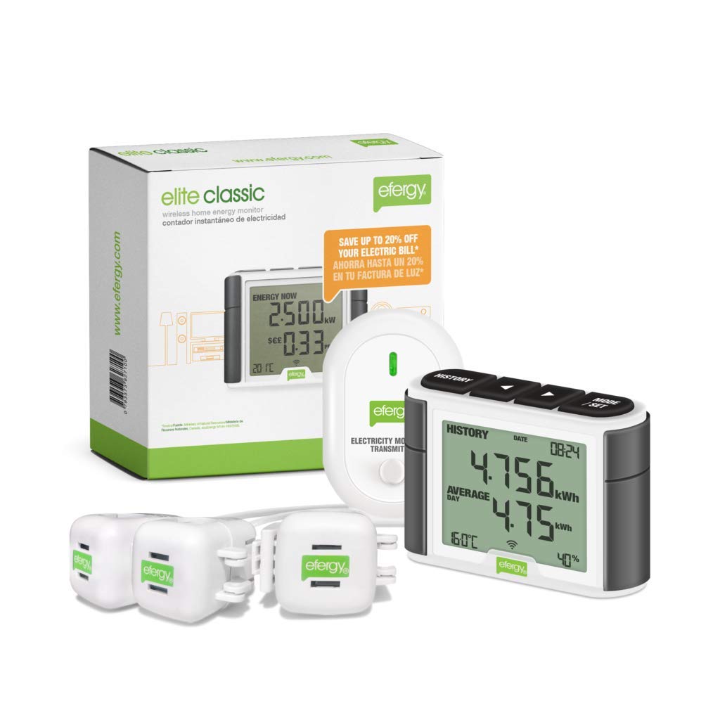 Efergy Elite 3-Phase Power Monitor - Accurate Energy Usage Tracking for Homes & Businesses | Save on Electricity Bills