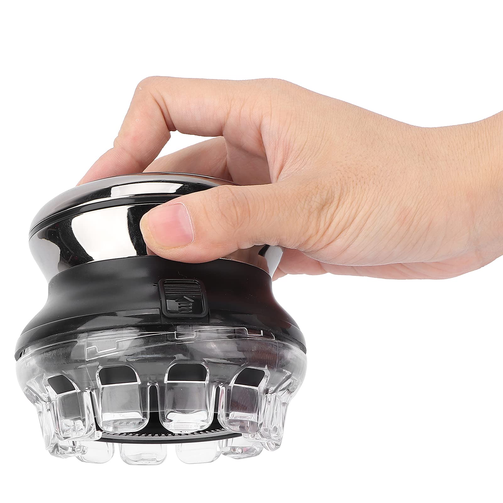 Professional Electric Head Shaver for Men - Waterproof Bald Head Shaver with Rechargeable Battery & High Precision Blades - Smooth Shaving for Home, Travel & Gym Use