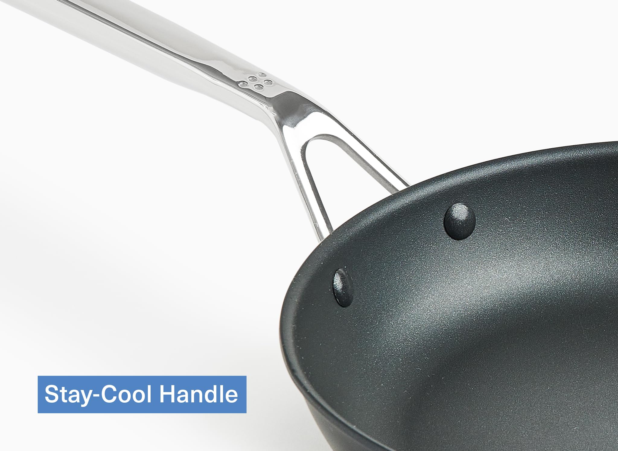 Premium Misen Nonstick Frying Pan Set - 12 Inch Induction Ready Skillet for Eggs, Omelets & More - Dishwasher Safe, PFOA-Free Non Stick Fry Pan & Saute Pan - Perfect for Home Cooking, Breakfast & Professional Kitchens