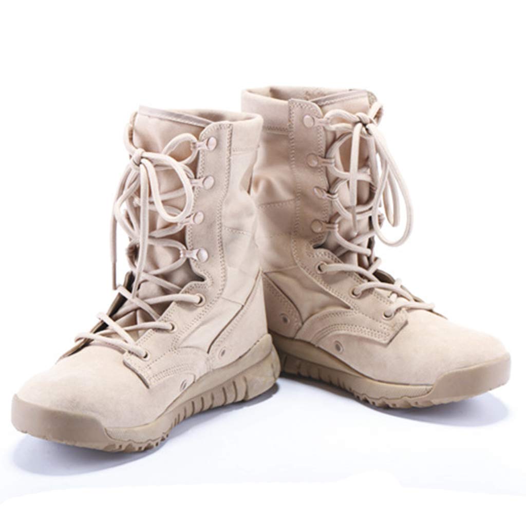 Men's Military Combat Boots - Breathable Army Jungle Work Boots for All Terrain, Tactical Police Force Shoes | Perfect for Hiking, Outdoor Work & Tactical Missions