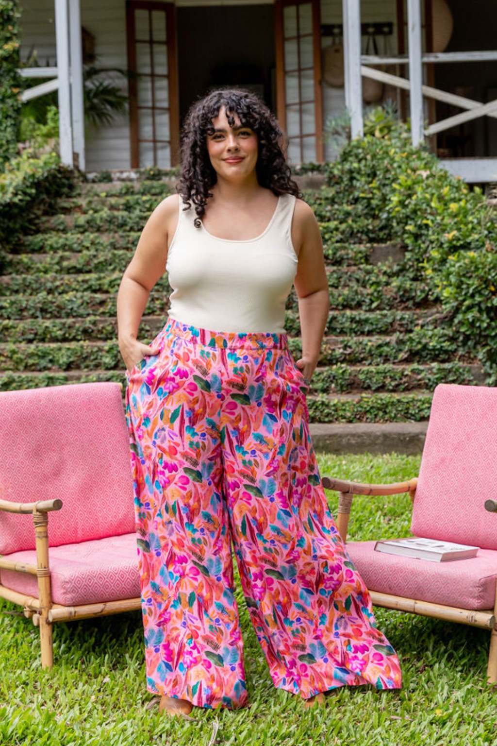 Larsa Pants by Kasey Rainbow - Stylish Women's Casual Trousers for Outdoor Adventures & Backyard Relaxation