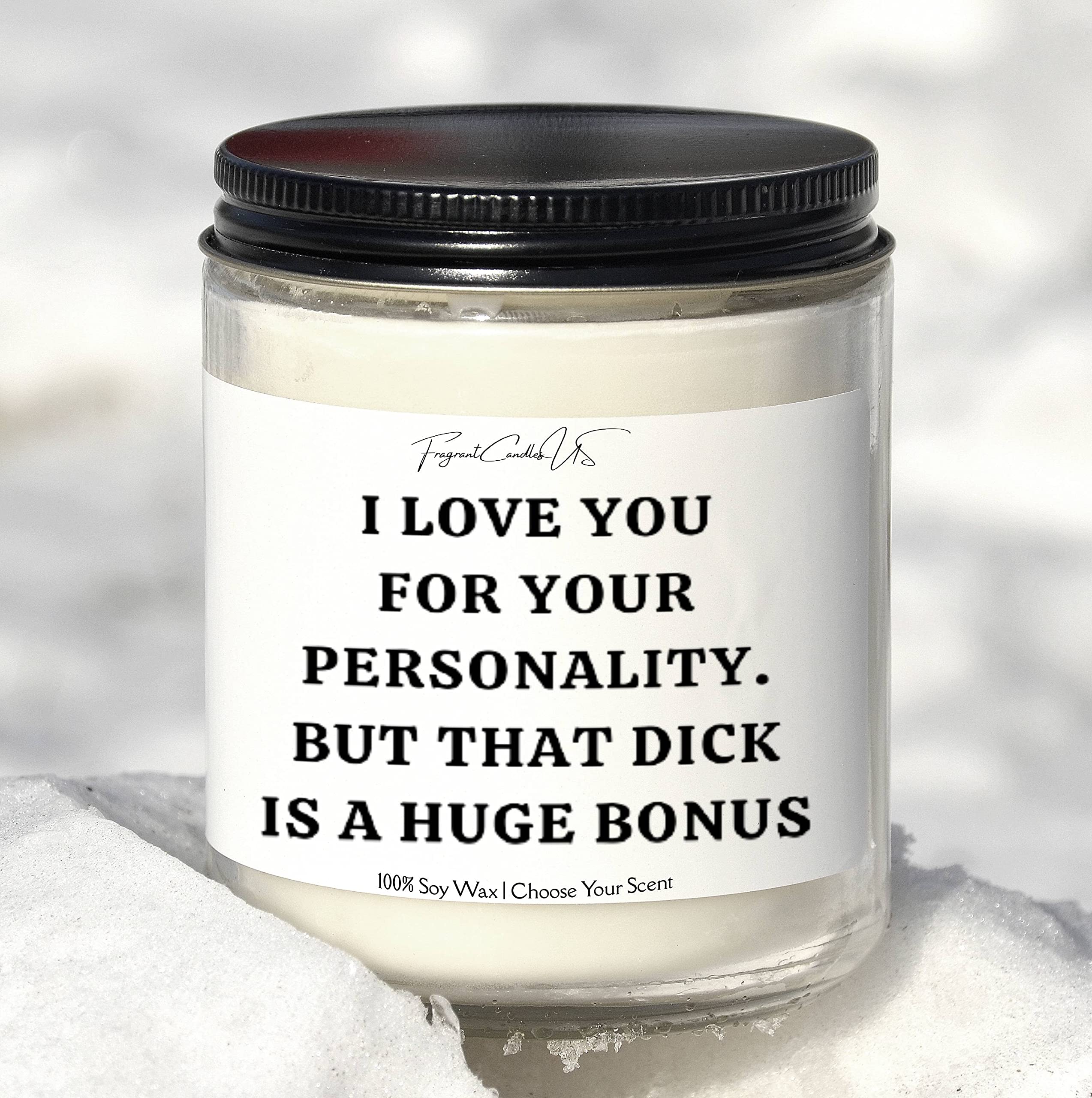 Romantic Valentine's Day Gifts for Husband - Personality & Passion Candle Set, Anniversary & Adult Gifts for Couples - Perfect for Date Nights, Intimate Moments & Spicy Surprises