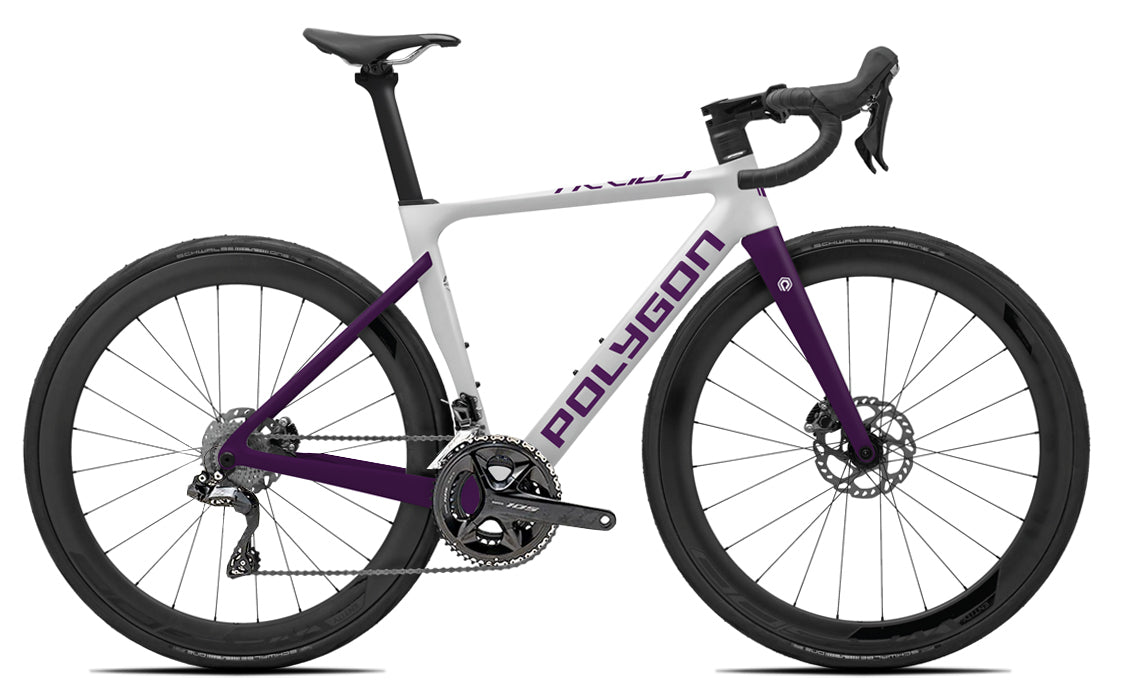 Polygon Helios A7X 105 Di2 Carbon Road Bike - Lightweight Carbon Fiber Racing Bicycle with Shimano Di2 Shifting for Road Cycling, Training & Endurance Races