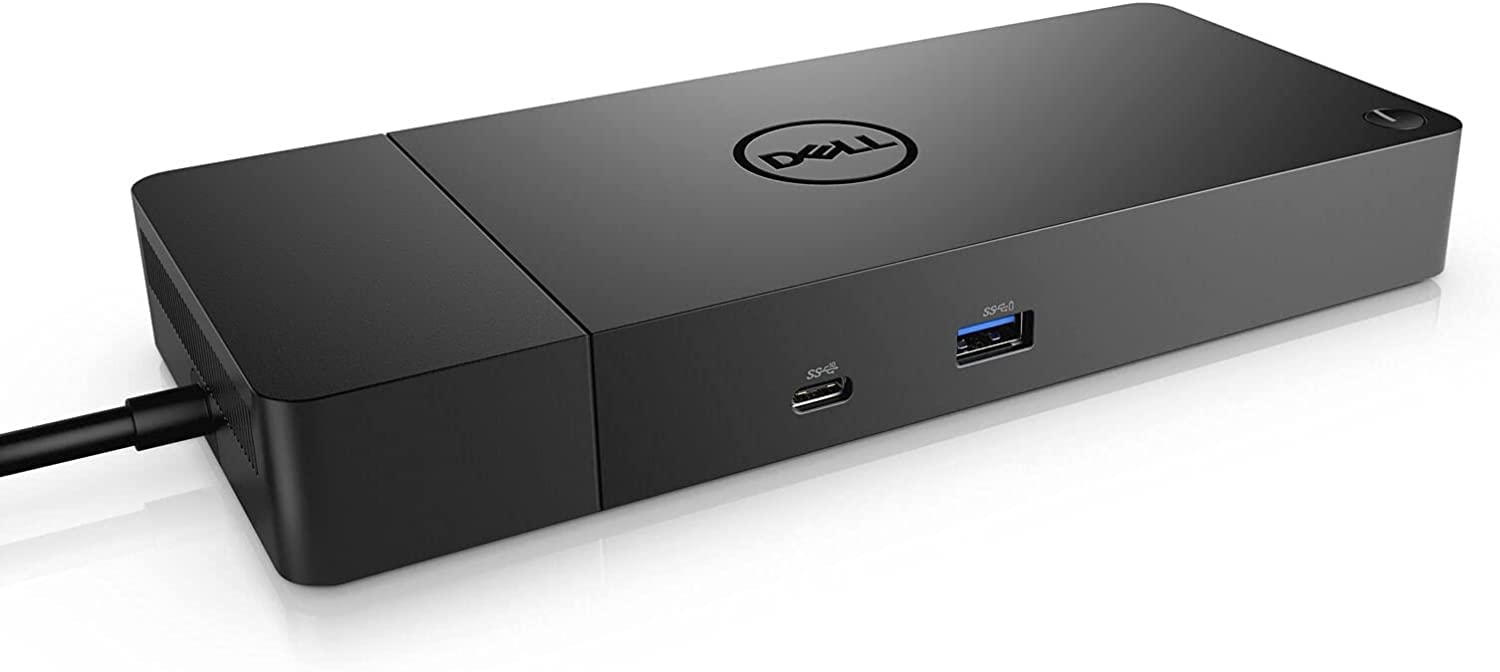 Dell WD19S 130W USB-C Docking Station with HDMI, DisplayPort, Ethernet & USB Ports - Laptop Dock for Home Office & Workstations - Includes LCD Cleaning Kit & 6 Cable Ties (Black, 1-Pack)