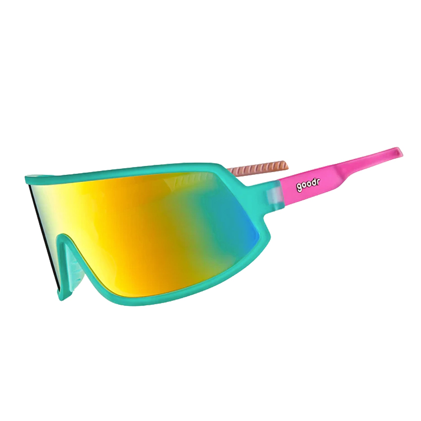 Goodr Wrap G Sunglasses for Men & Women - Polarized UV Protection for Running, Cycling & Outdoor Sports