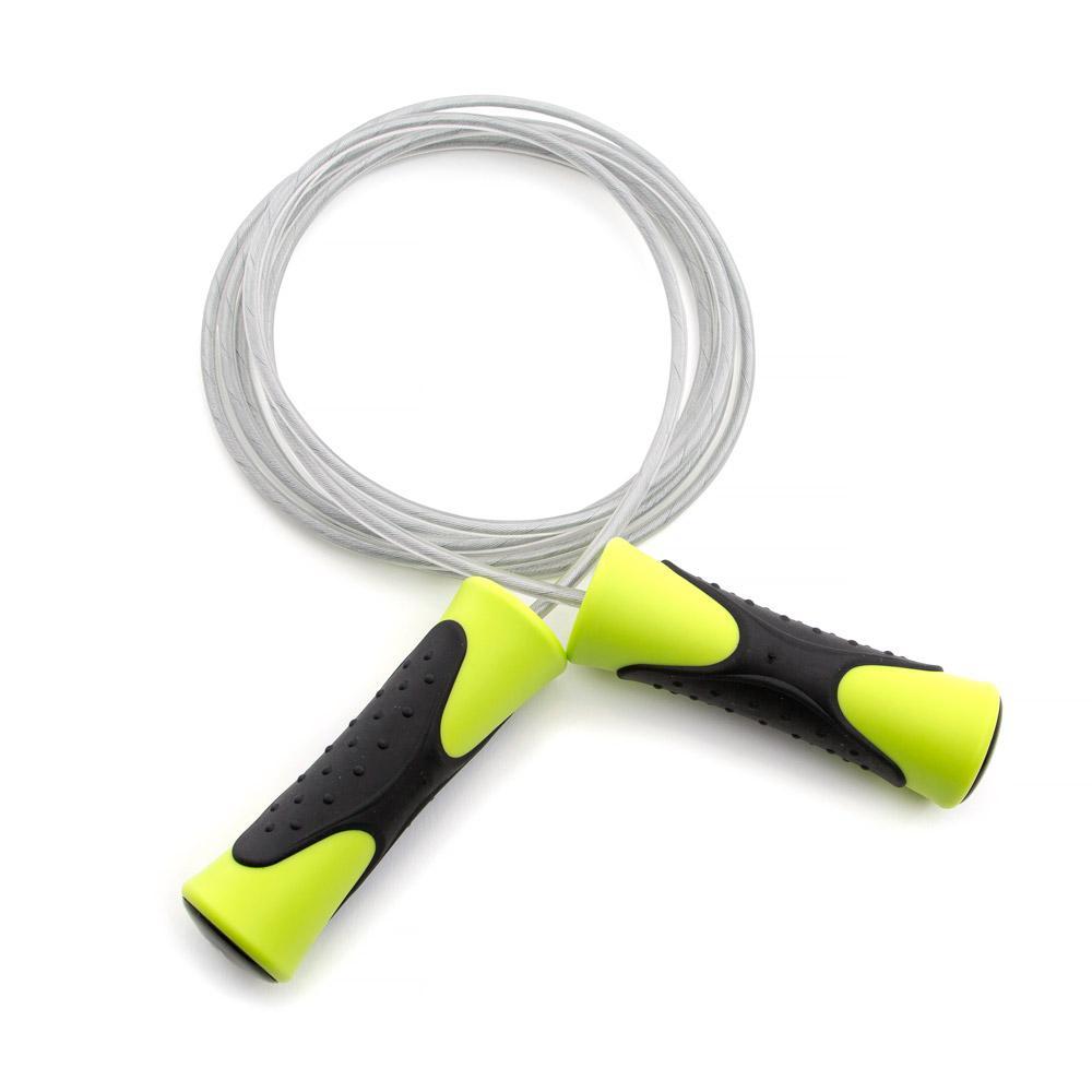 66Fit Pro Wire Speed Jump Rope - Adjustable Length, High-Speed Bearing System for Boxing, CrossFit & Cardio Workouts - Perfect for Home Gym, Fitness Training & Weight Loss