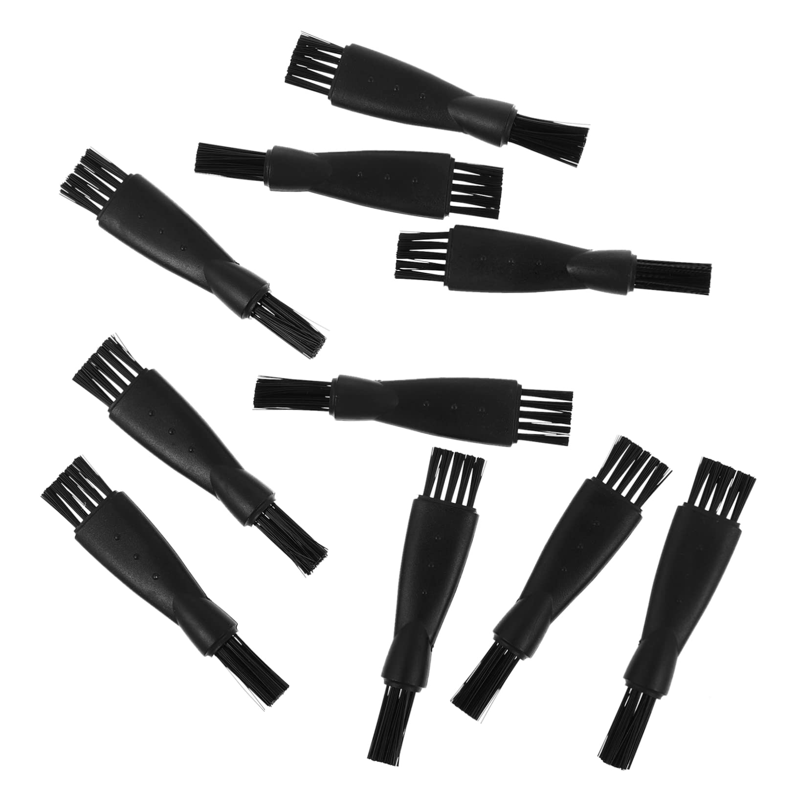 Baluue 10-Pack Electric Hairbrush Cleaner & Shaver Refills - One Blade Power Scrubber for Bathroom Cleaning, Men's Grooming & Electric Shaver Maintenance - Perfect for Home, Salon & Travel Use