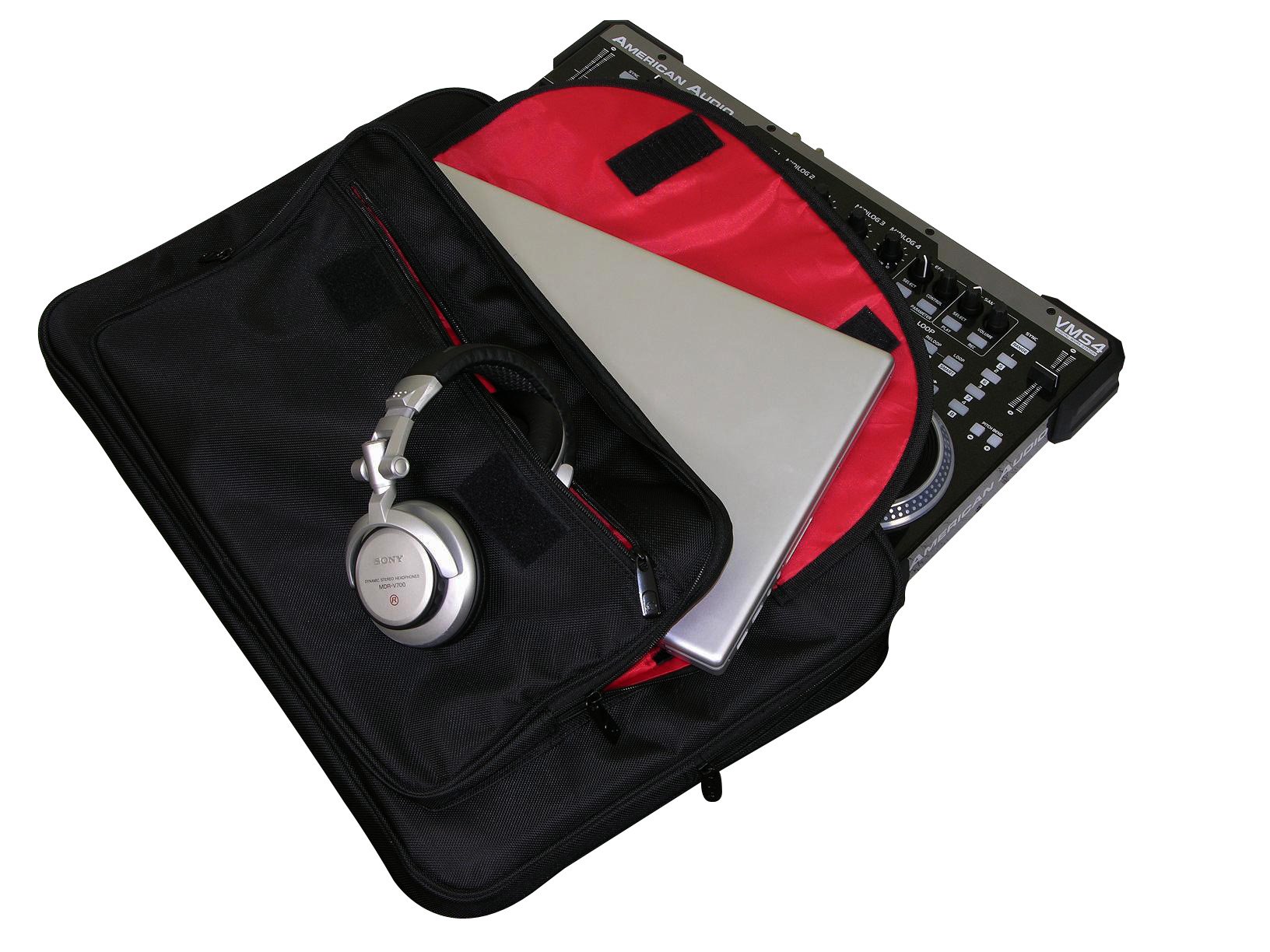 Odyssey BRLDIGITALXL Redline Series DJ Controller Bag - Durable Protective Case for Pioneer, Numark, Denon DJ Equipment - Perfect for Gigs, Travel & Studio Use