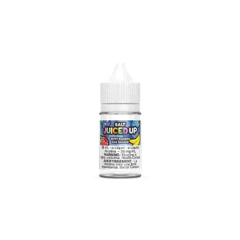 Juiced Up Salts Berry Banana Salt Nicotine E-Liquid 30mL - Refillable Vape Pods & Disposable Vape Pens for Smooth Flavor & Satisfying Throat Hit