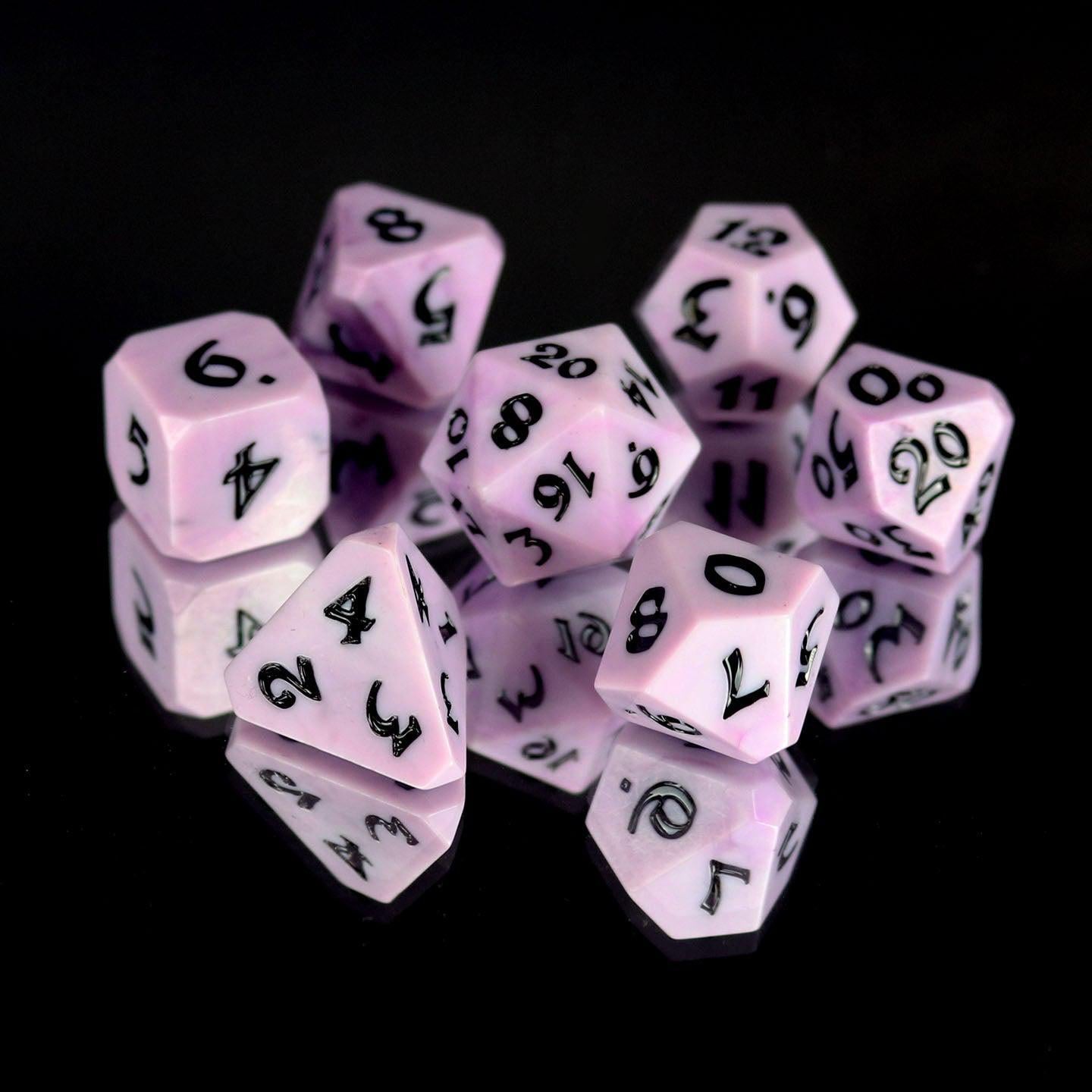 Avalore Talisman Venus - 7 Die RPG Set for Dungeons & Dragons, Pathfinder & Tabletop Roleplaying Games | Perfect for Fantasy Adventures & Game Nights