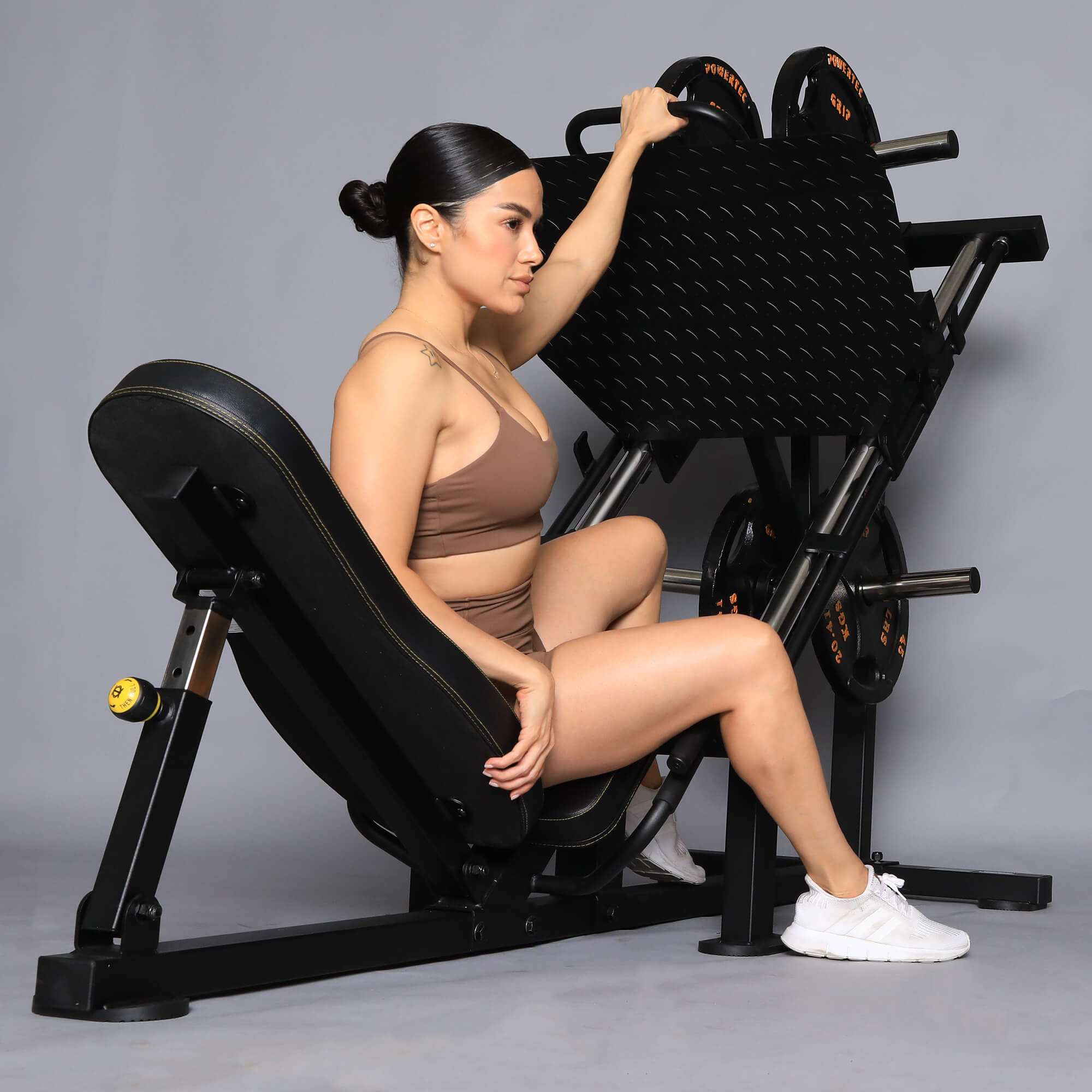 Powertec Leg Press Machine - Heavy Duty Home Gym Equipment for Strength Training | Perfect for Leg Workouts, Squats & Lower Body Exercises