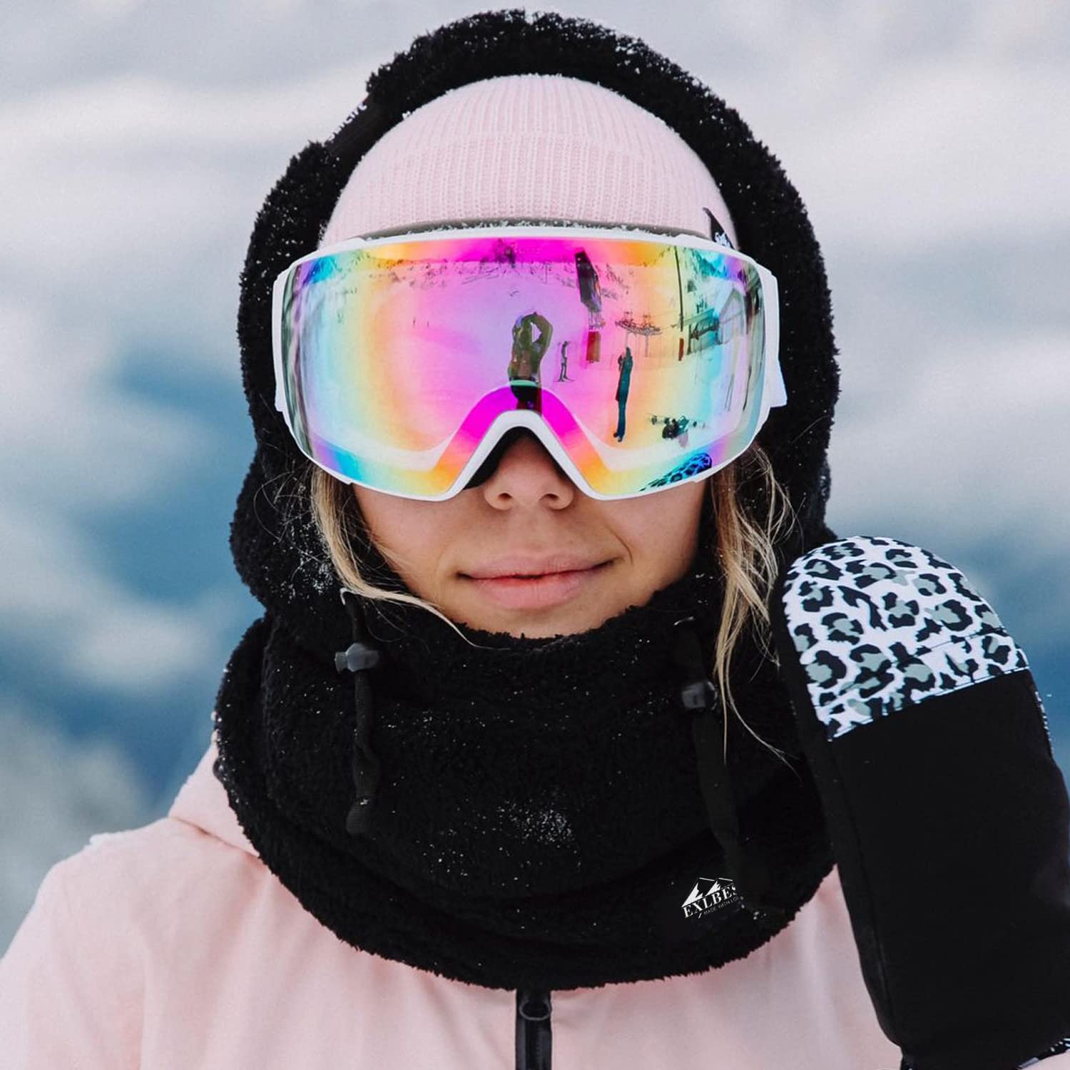 Warm Fleece Balaclava Face Mask for Men & Women - Windproof Winter Ski Mask for Cold Weather - Perfect for Skiing, Snowboarding, and Outdoor Activities