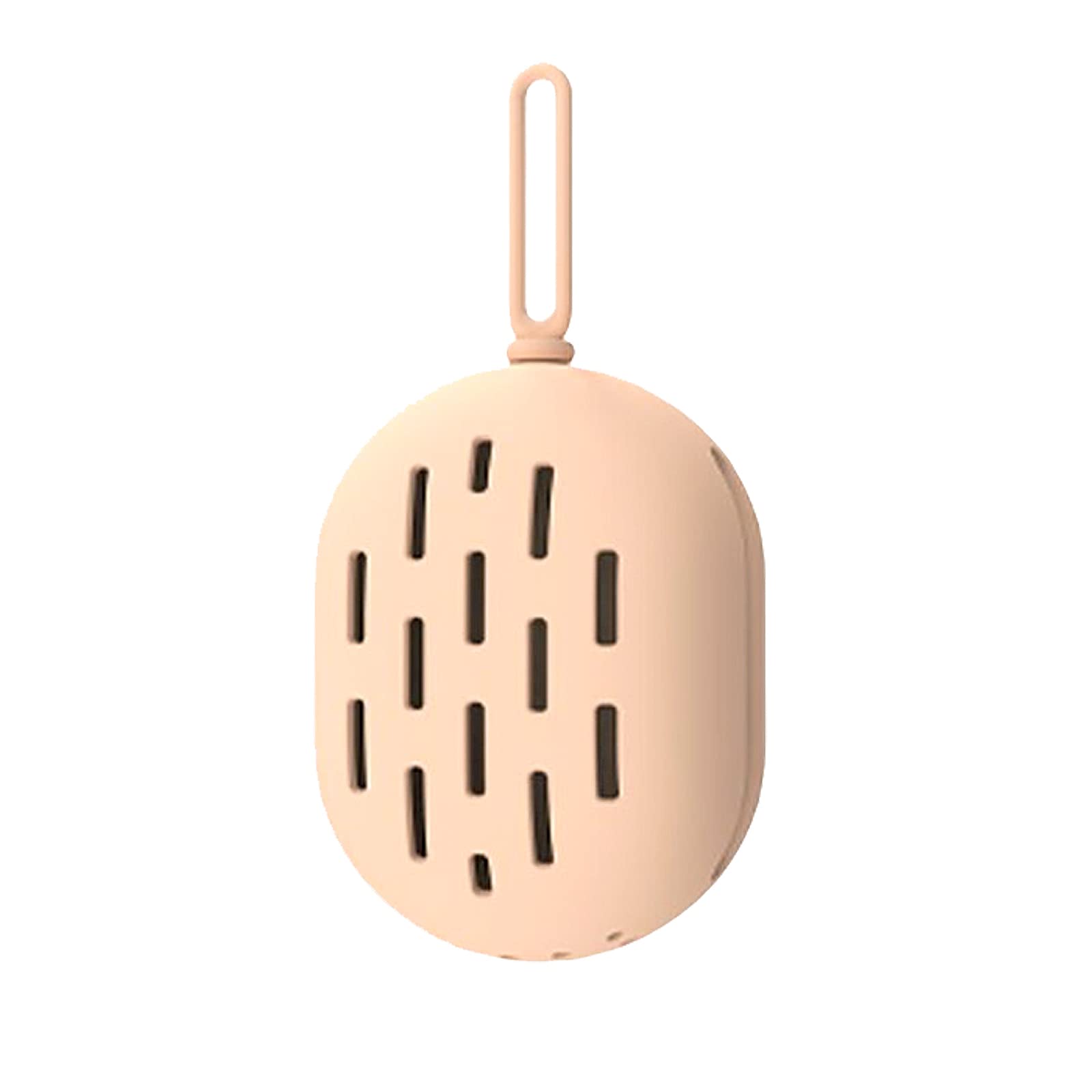 **Silicone Makeup Sponge Holder – Reusable & Washable Beauty Blender Case with Ventilation for Travel, Storage & Hygiene (Khaki) – Perfect for Keeping Your Beauty Blender Clean & Organized On-the-Go**