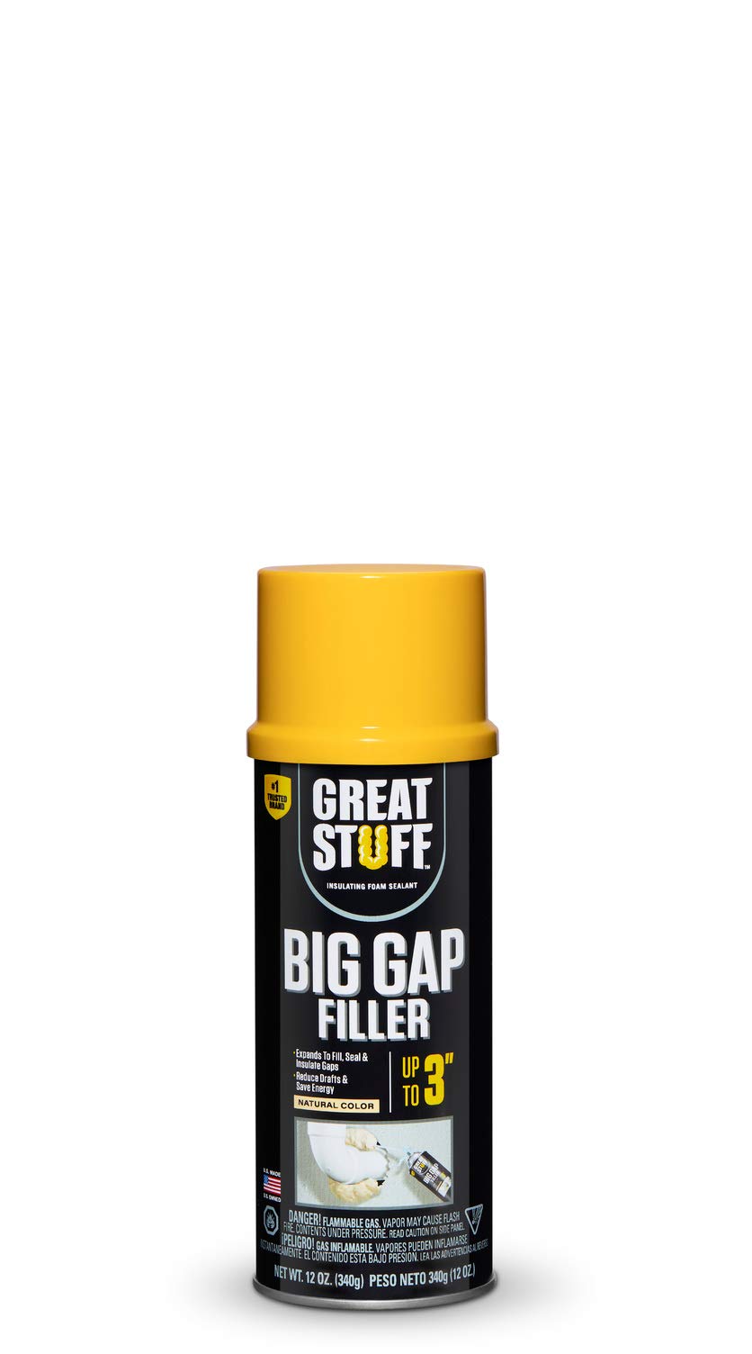 Great Stuff 157906 Insulating Foam Sealant 12oz - for Home & Window Gaps