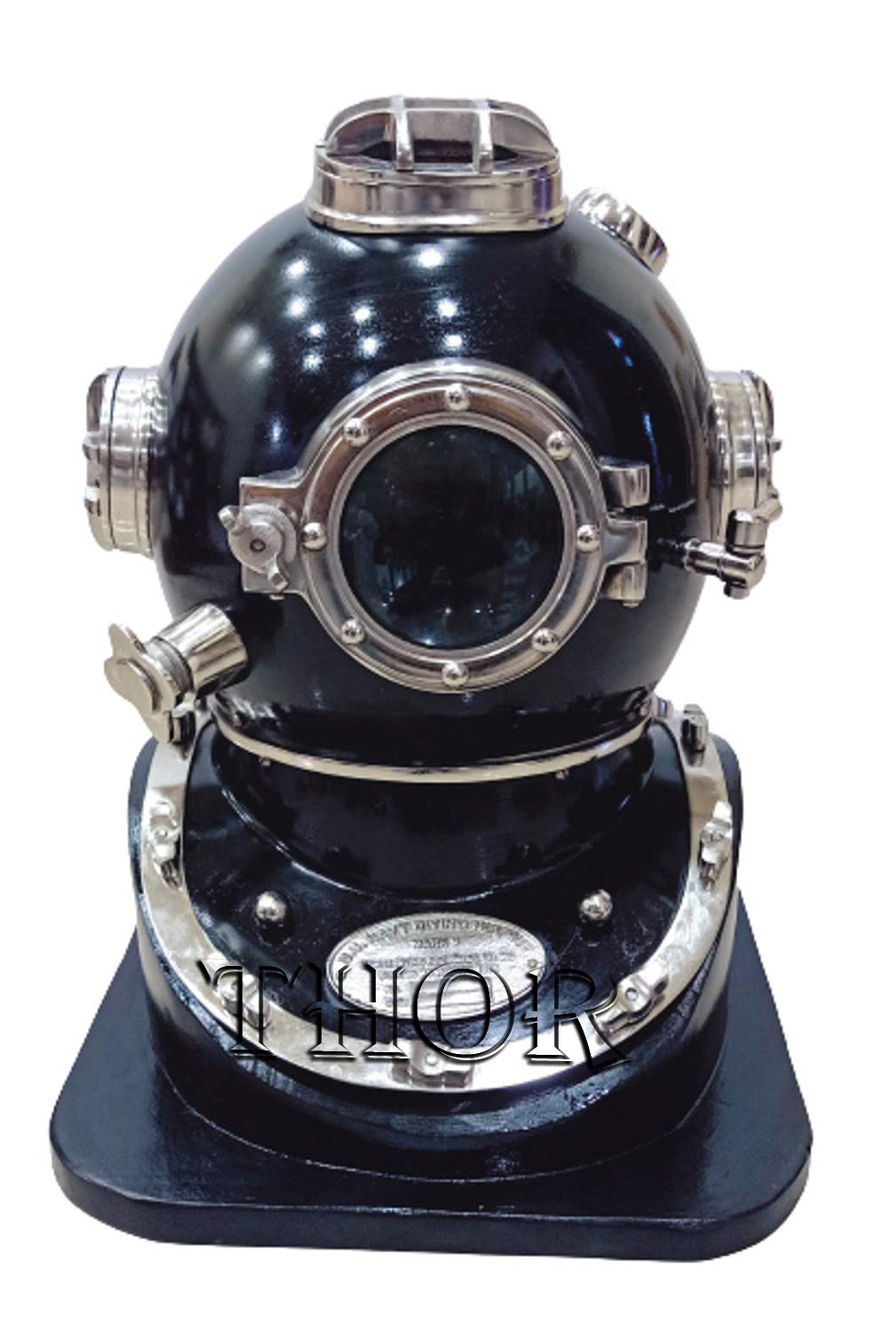 Vintage US Navy Mark V Diving Helmet - 18