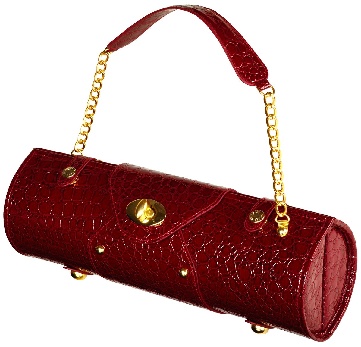 Picnic at Ascot Wine Purse - Elegant Burgundy Leather Wine Carrier for Outdoor Events, Picnics & Parties | Perfect for Weddings, Beach Days & Tailgating