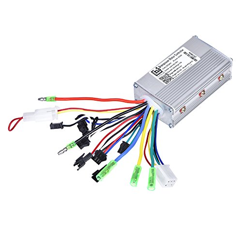 Brushless Motor Controller for E-Bike - Aluminum Alloy Speed Controller with Sensitive Braking & Direction Control | Perfect for Commuting, Mountain Biking & Electric Scooter Upgrades