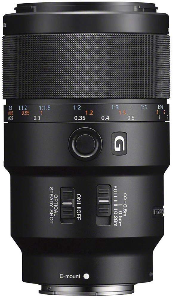 Sony FE 90mm f/2.8 Macro Lens with Accessories for Professional Photography