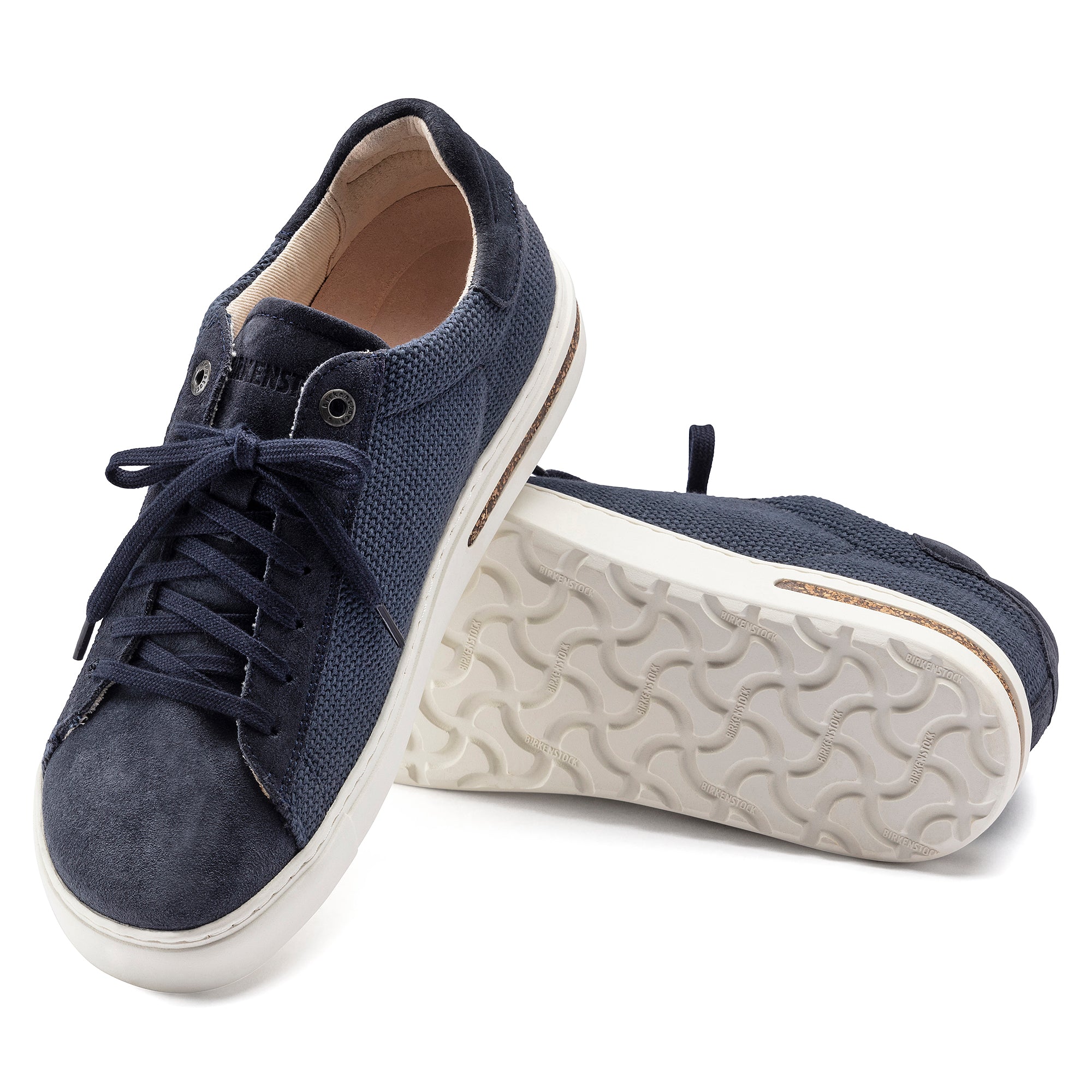 Birkenstock Bend Low Canvas Suede Shoes for Men & Women - Comfortable Slip-On Sneakers in Midnight Blue | Perfect for Casual Wear, Walking & Everyday Use